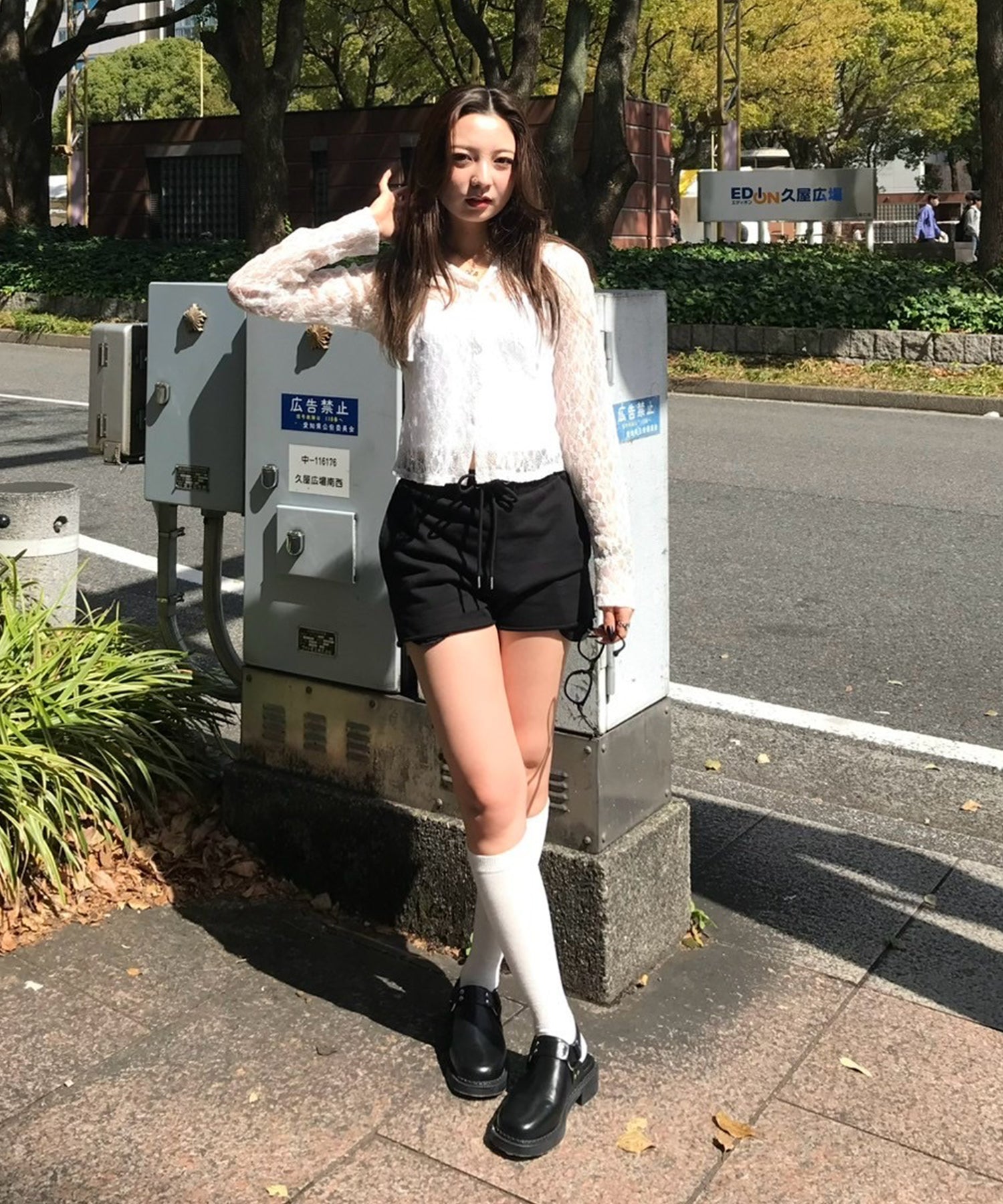 STAFF:160cm/COLOR:WHITE/SIZE:F