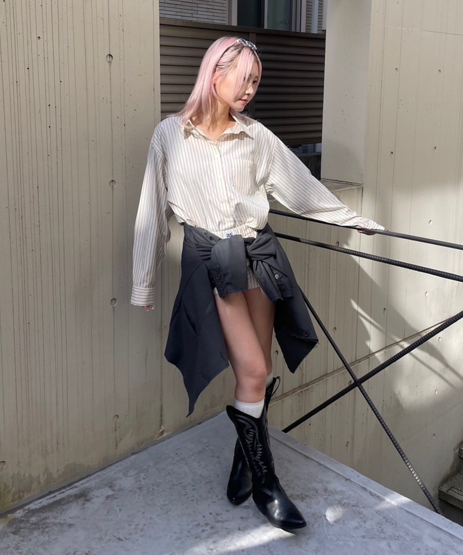 STAFF:162cm/COLOR:IVORY/SIZE:F