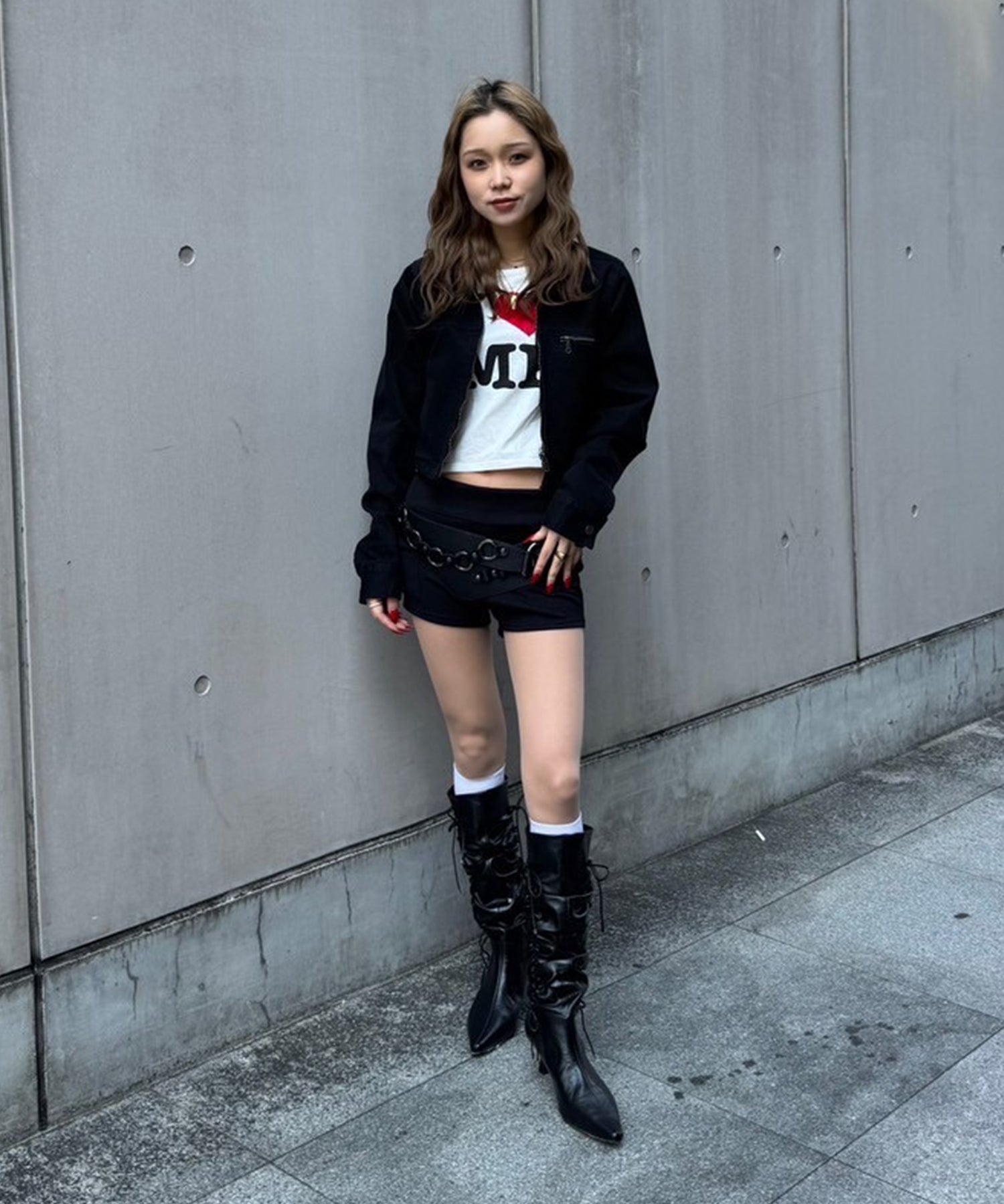 STAFF:155m/COLOR:BLACK/SIZE:M