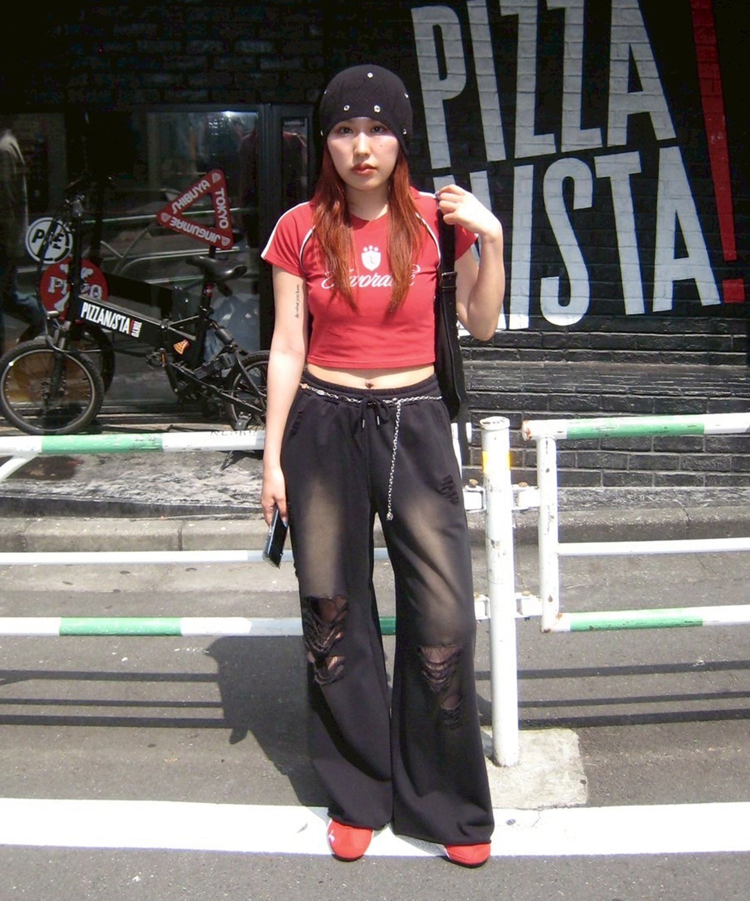 STAFF:158cm/COLOR:RED/SIZE:F
