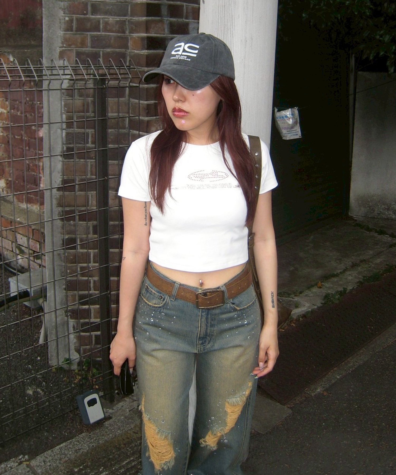 STAFF:158cm/COLOR:WHITE/SIZE:F