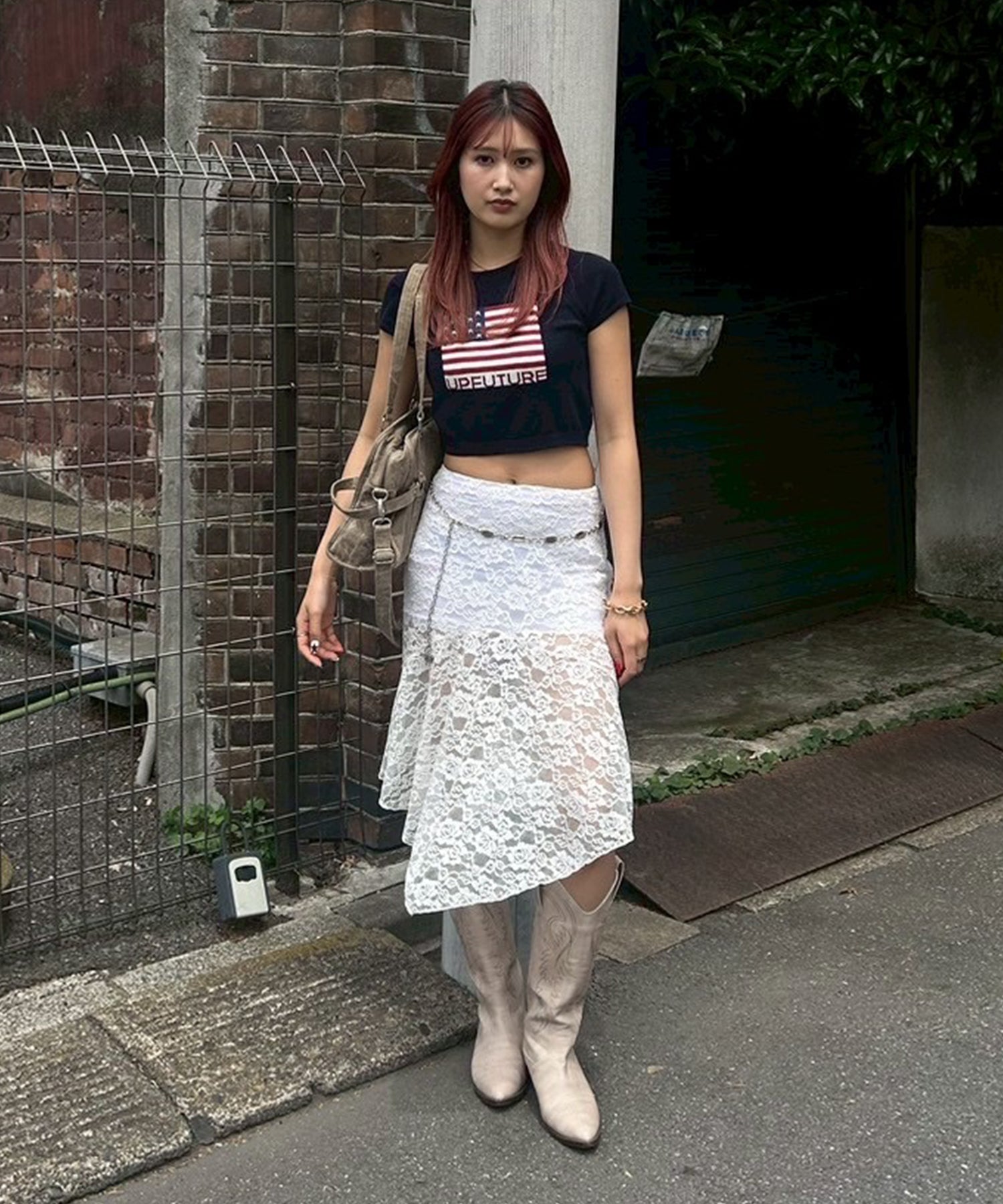 STAFF:163cm/COLOR:WHITE/SIZE:F