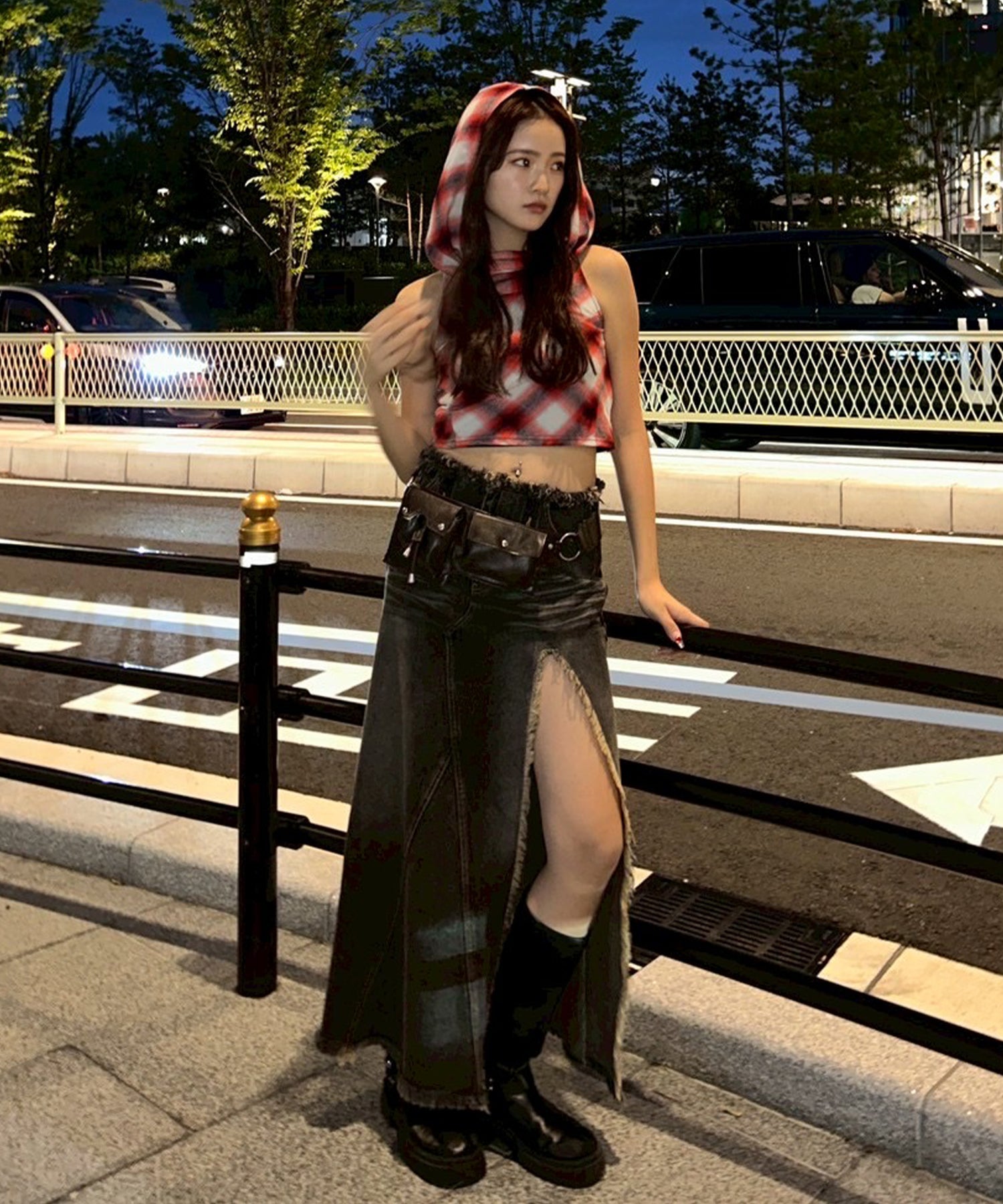 STAFF:170cm/COLOR:BLACK/SIZE:M