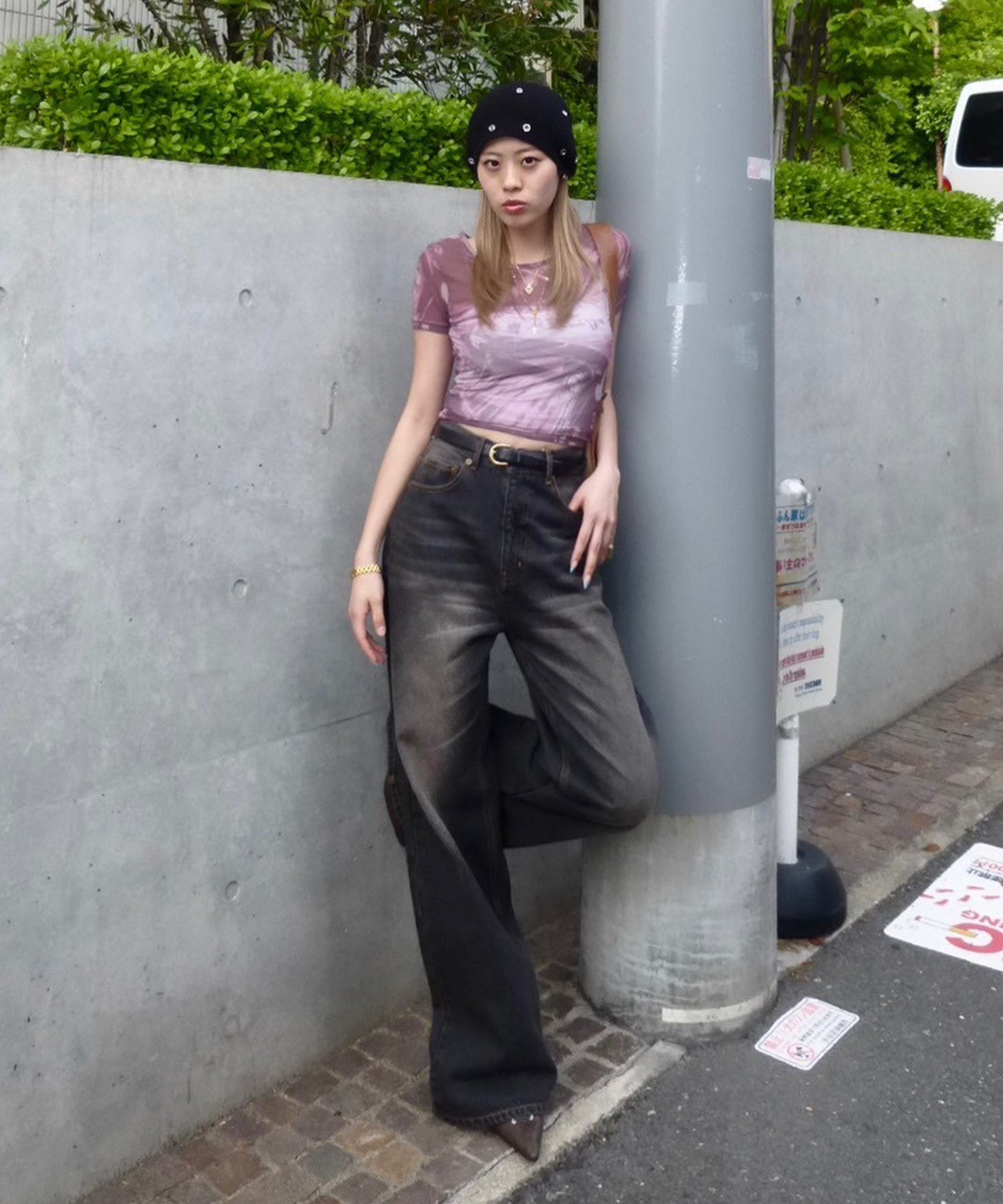 STAFF:160cm/COLOR:BROWN/SIZE:L