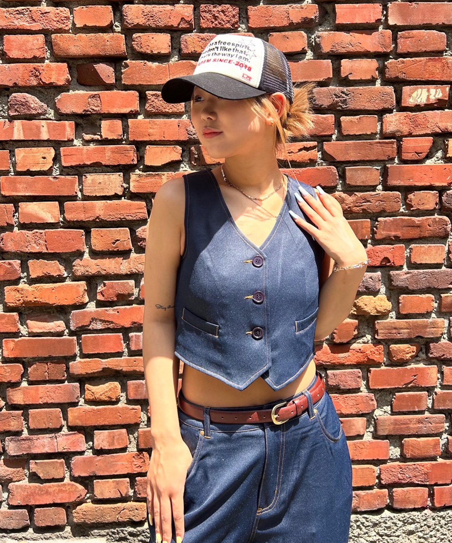 STAFF:163m/COLOR:BLUE/SIZE:F