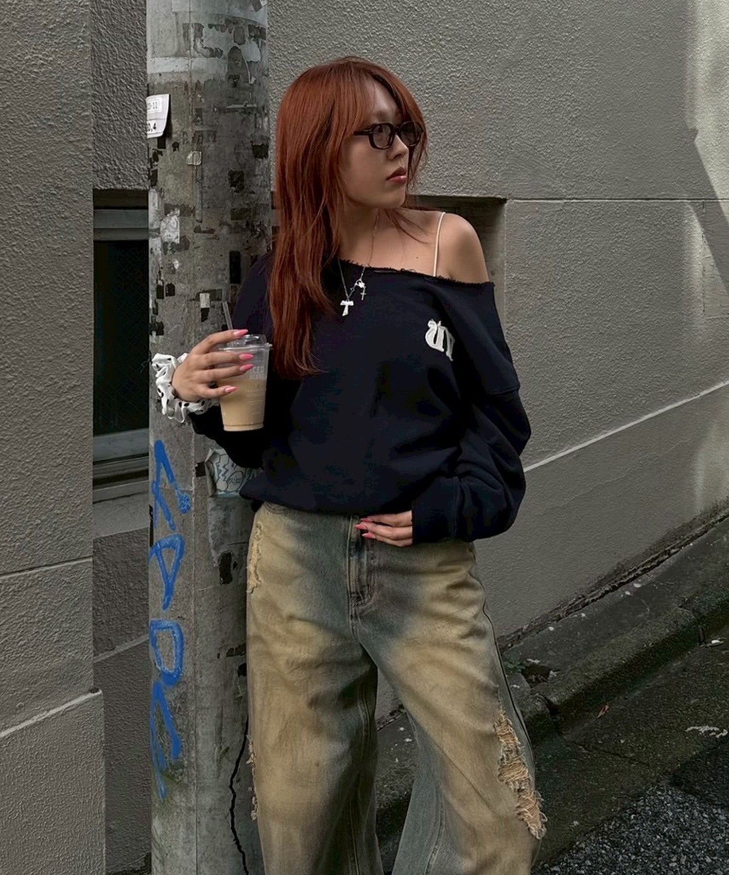 STAFF:158cm/COLOR:NAVY/SIZE:F