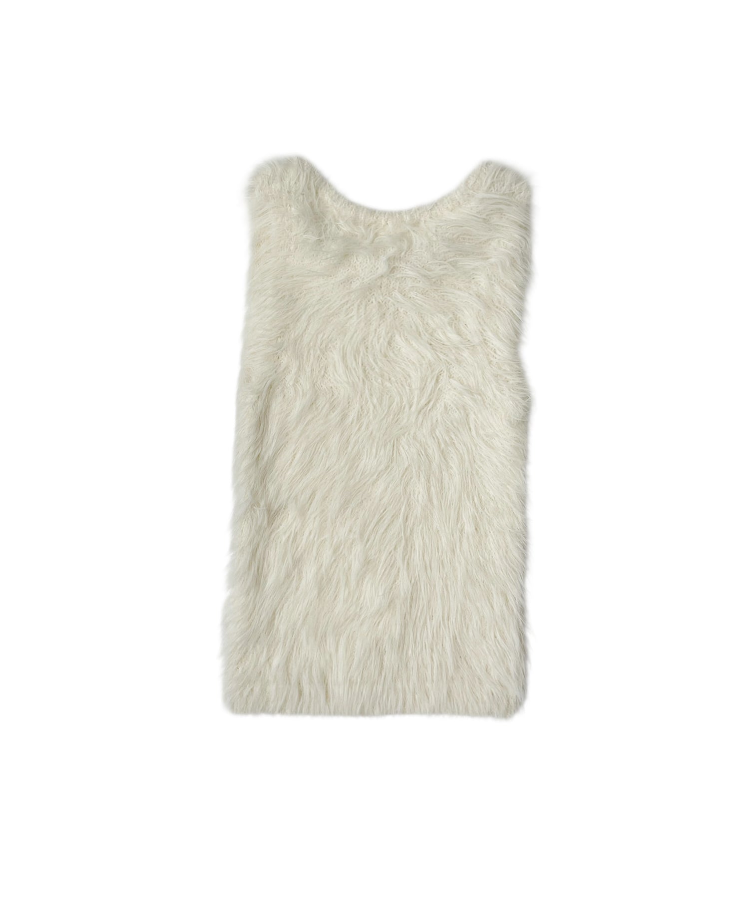 シャギーニットタンク