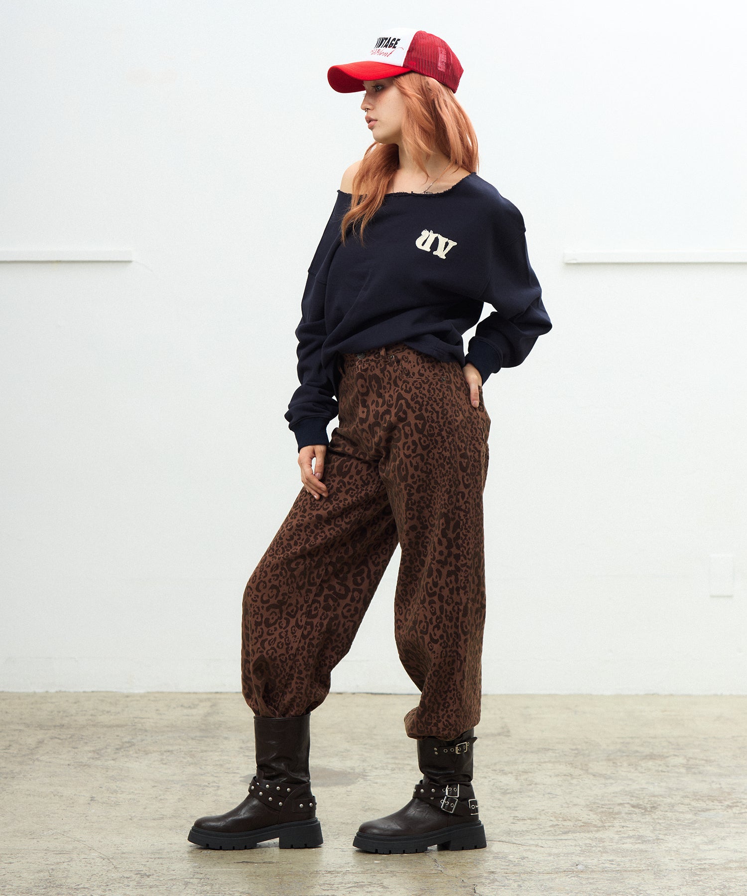 MODEL:170cm/COLOR:NAVY/SIZE:F