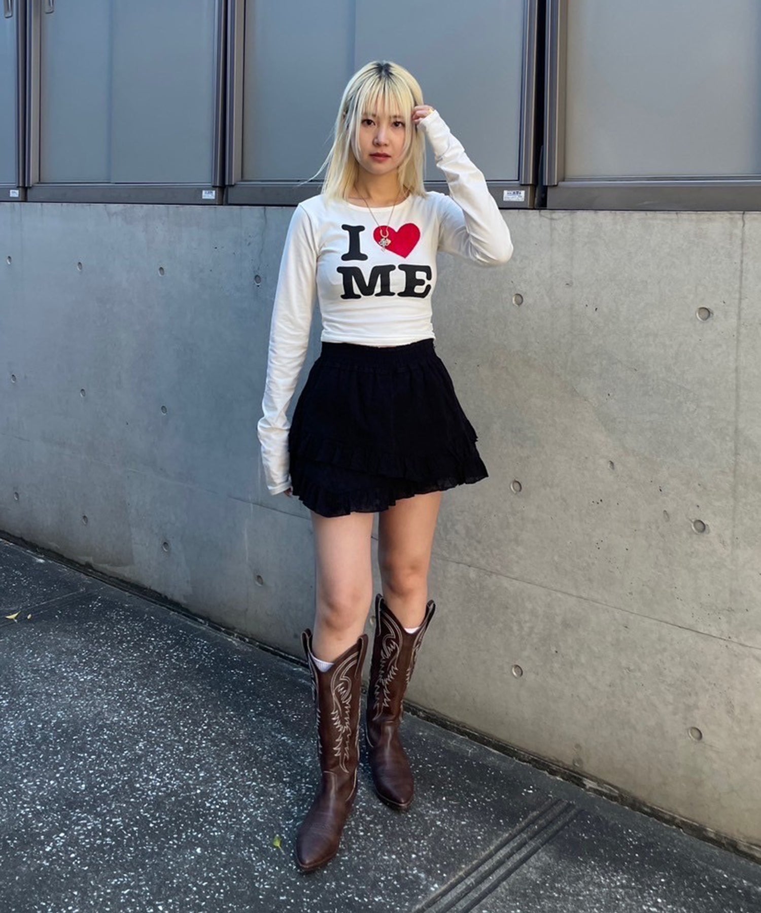 STAFF:162cm/COLOR:WHITE/SIZE:F