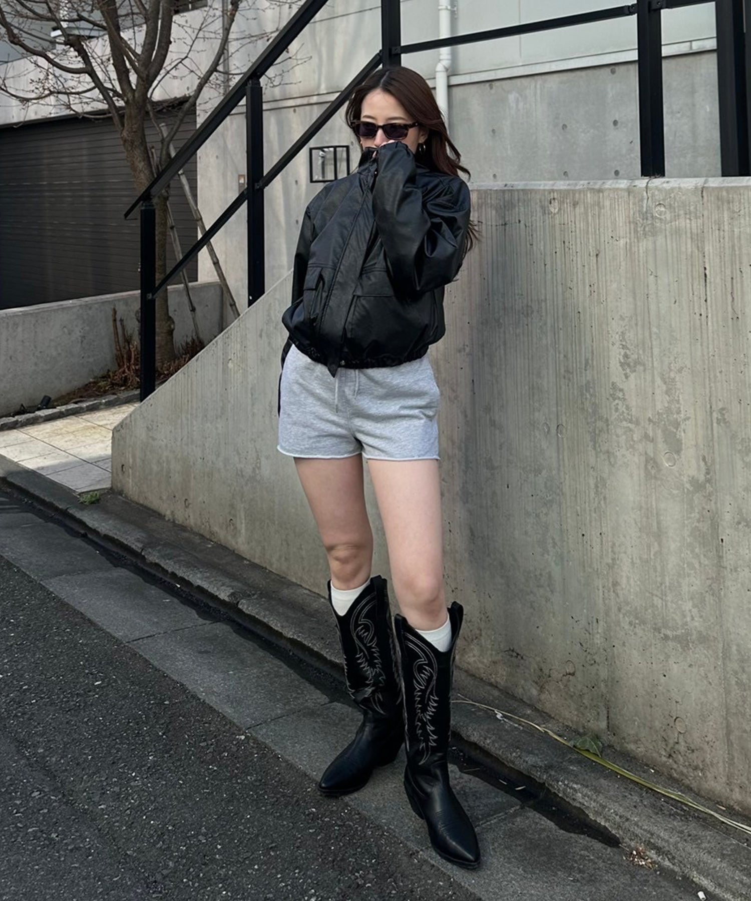 STAFF:153cm/COLOR:BLACK/SIZE:F