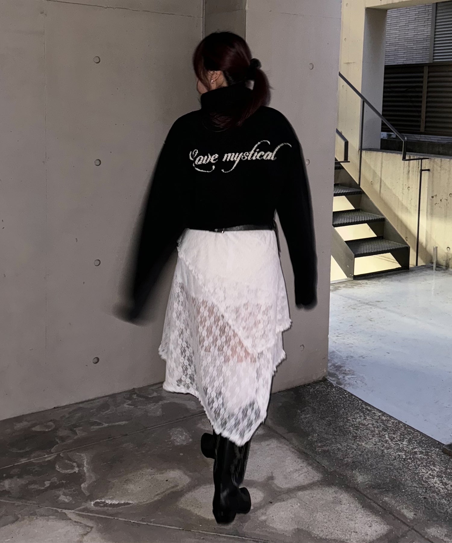 STAFF:158cm/COLOR:BLACK/SIZE:F