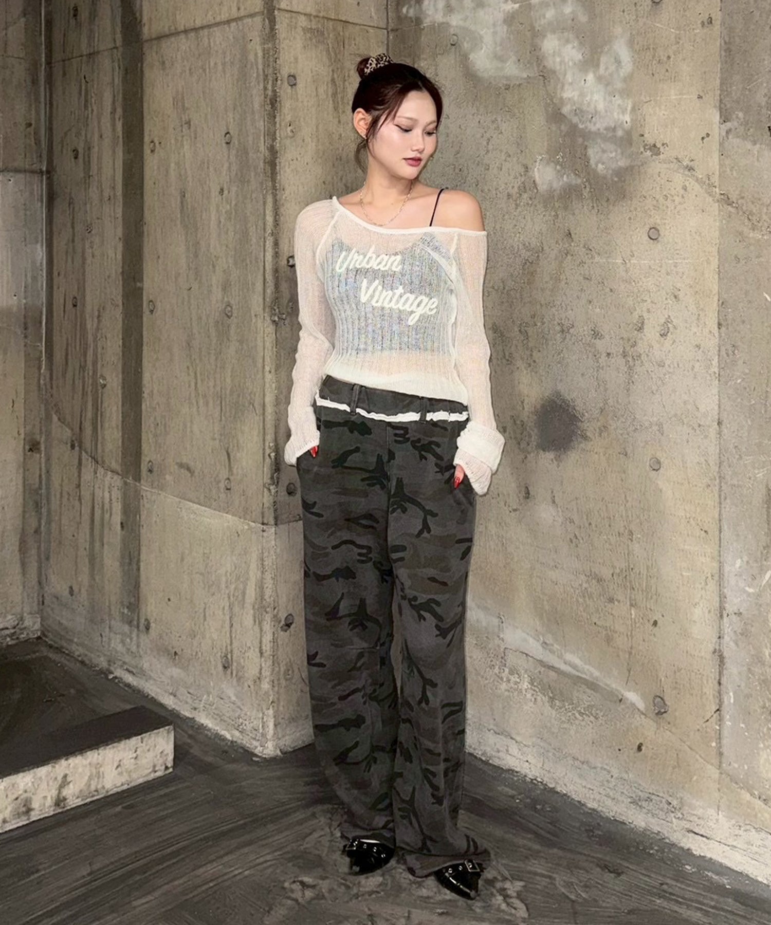 STAFF:167cm/COLOR:BLACK/SIZE:F