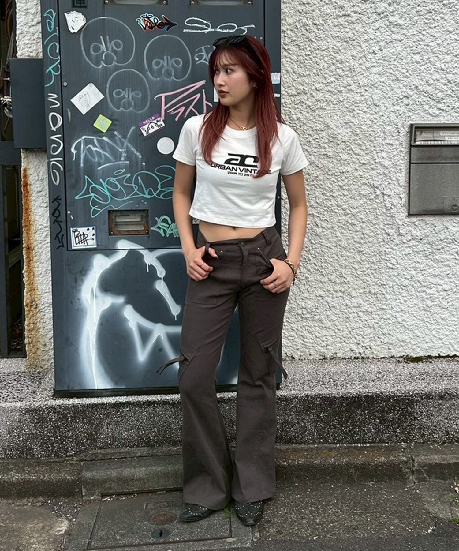 STAFF:163cm/COLOR:WHITE/SIZE:F