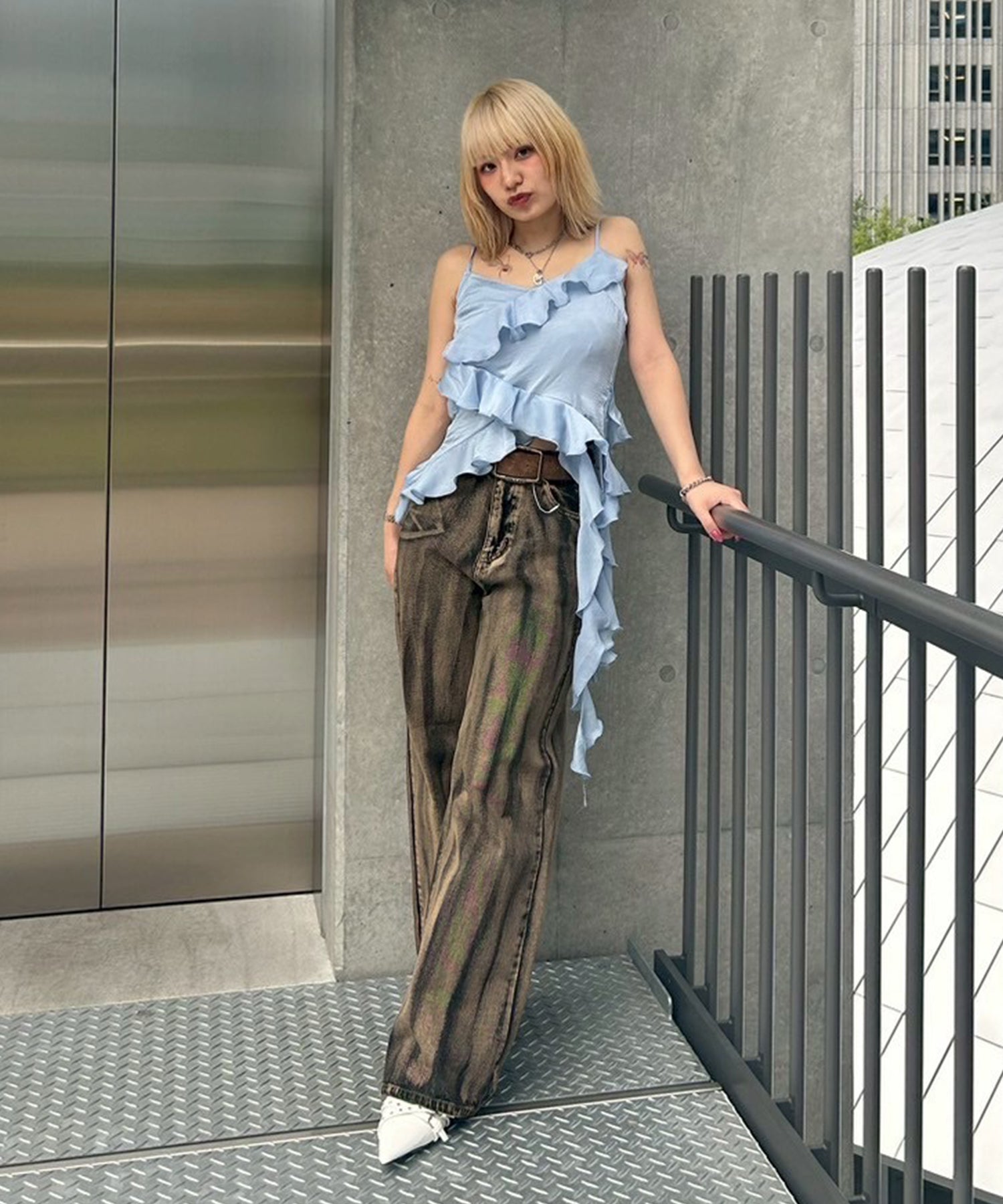 STAFF:151cm/COLOR:BLACK/SIZE:23