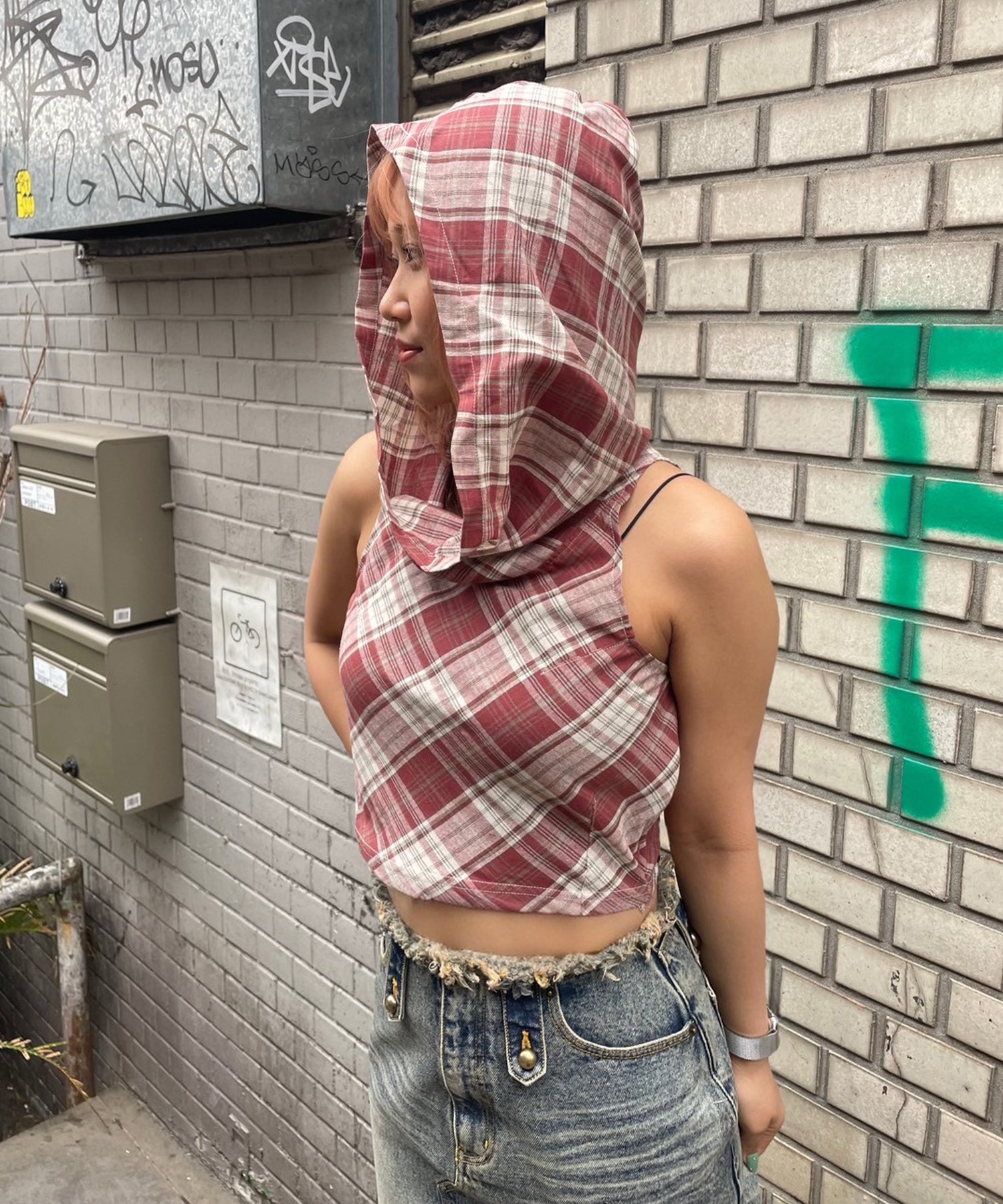 STAFF:157cm/COLOR:RED/SIZE:F