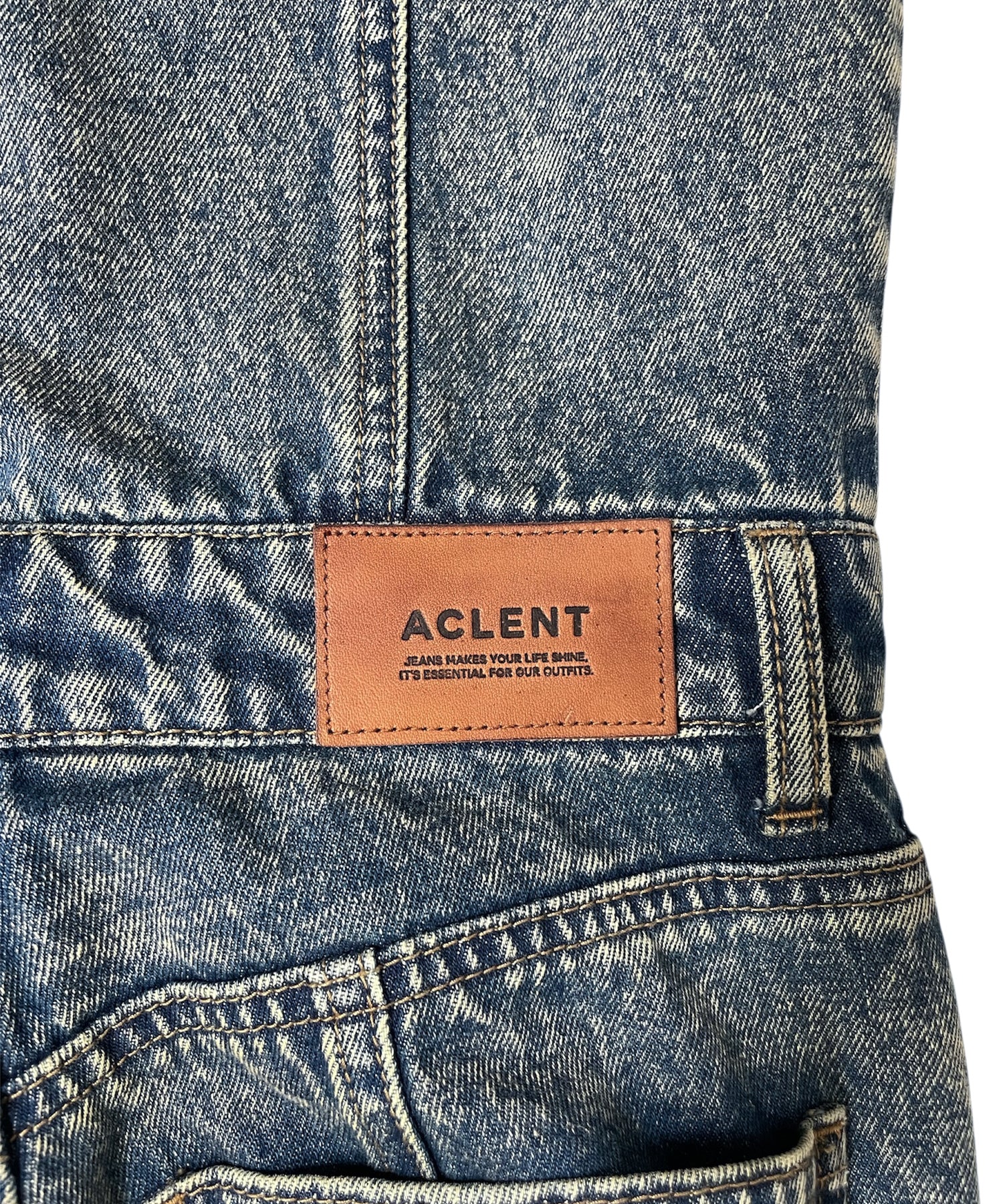 ノースリーブデニムオールインワン