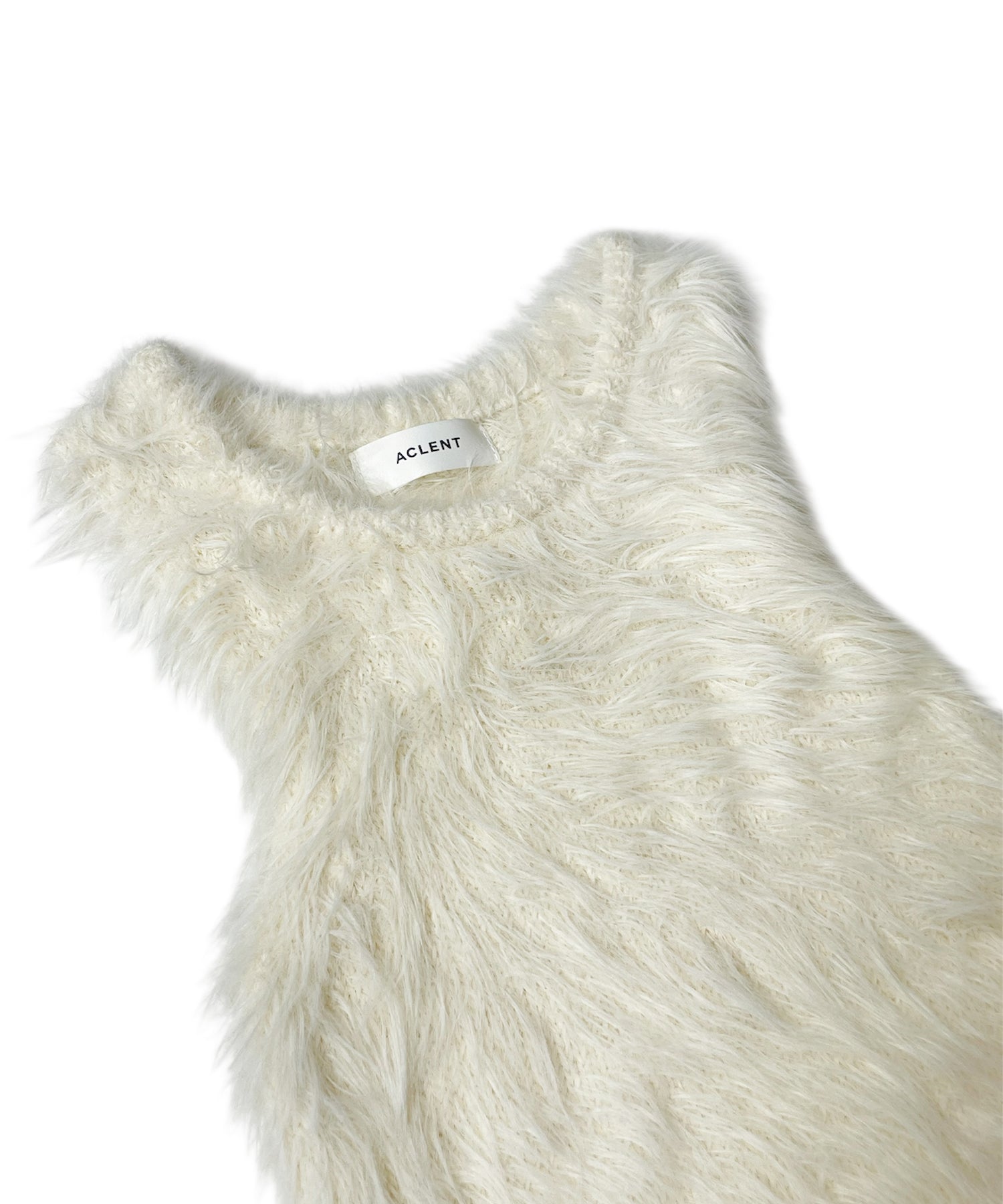 シャギーニットタンク