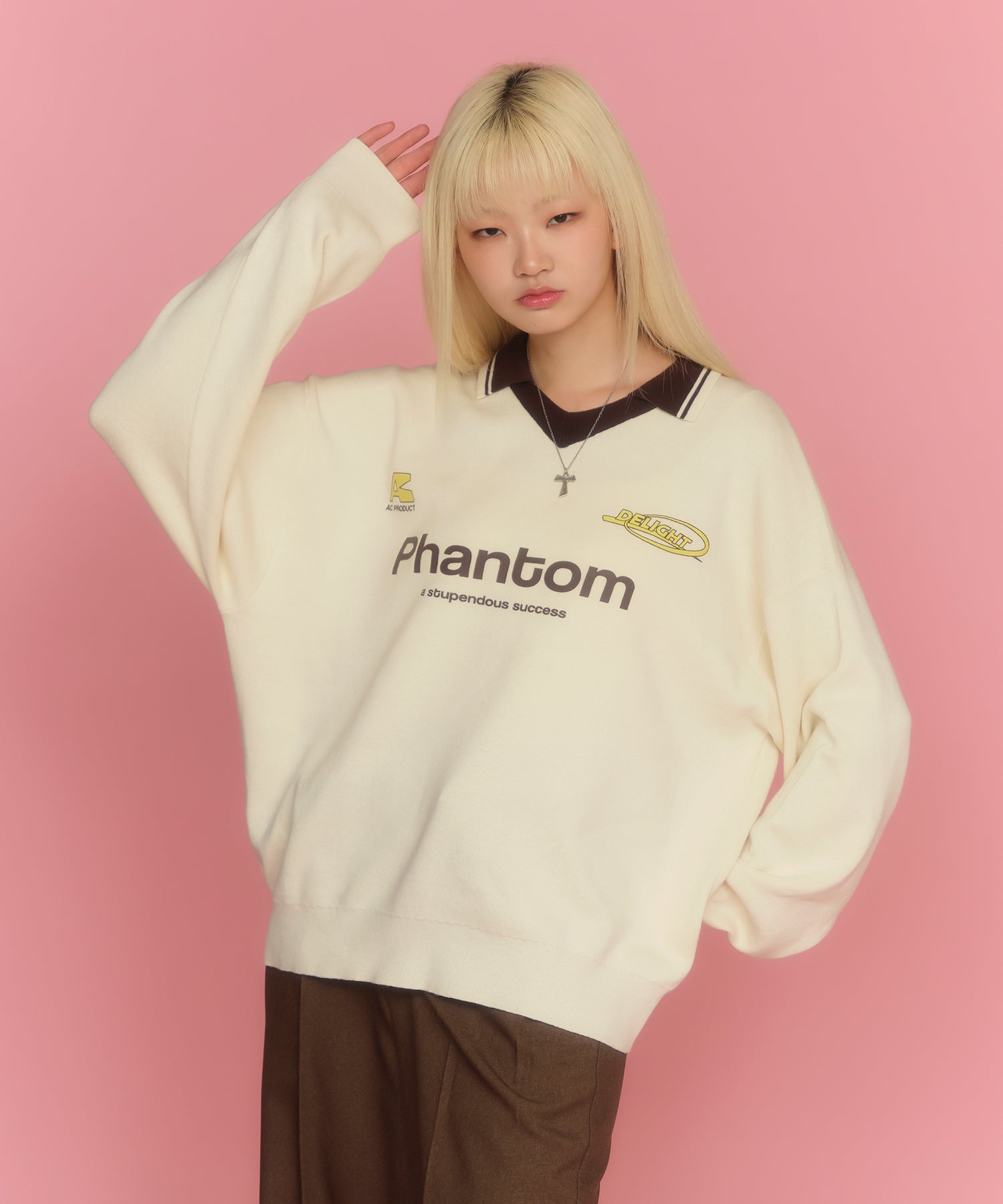 MODEL:174cm/COLOR:IVORY/SIZE:F