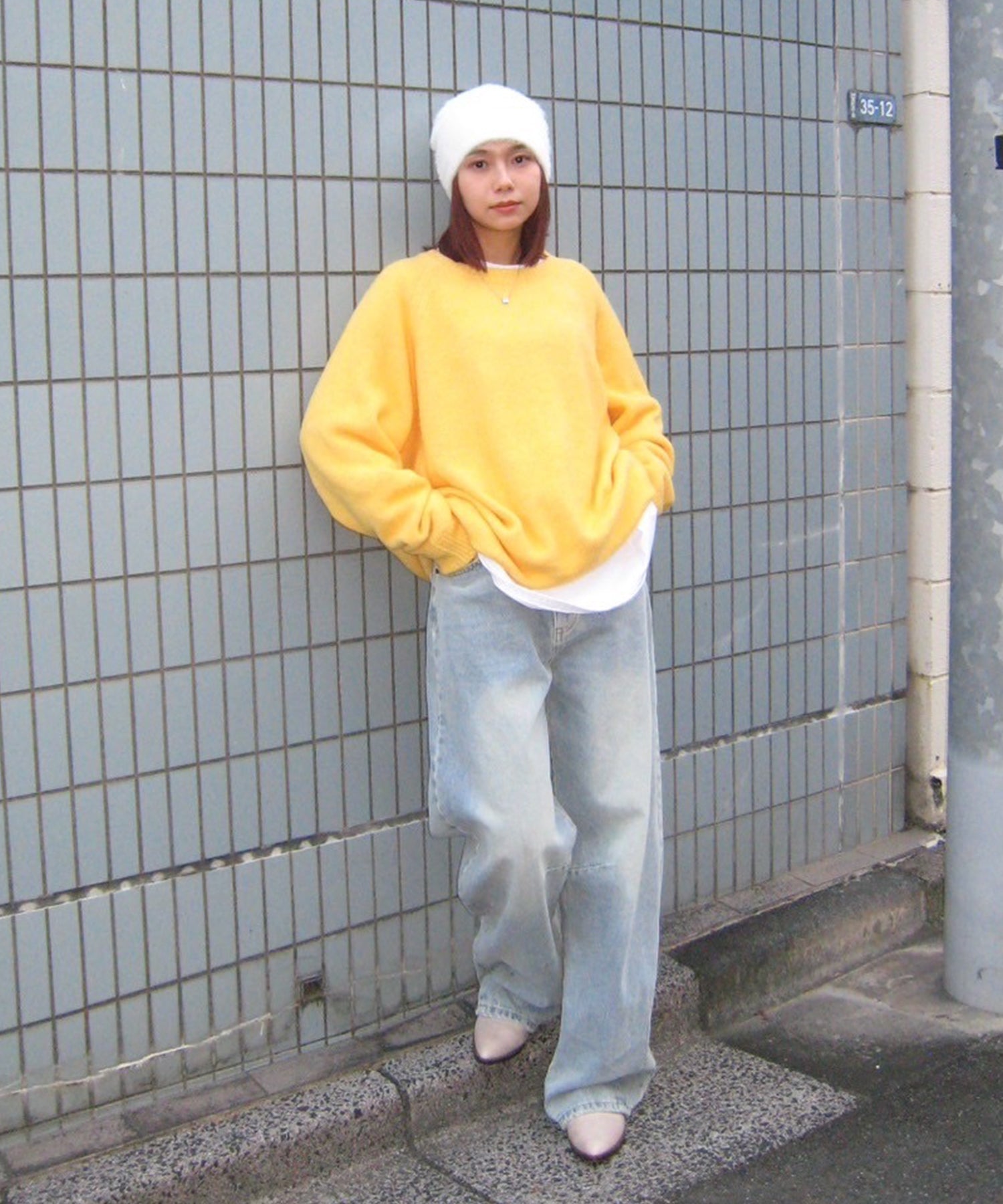 STAFF:159cm/COLOR:YELLOW/SIZE:F