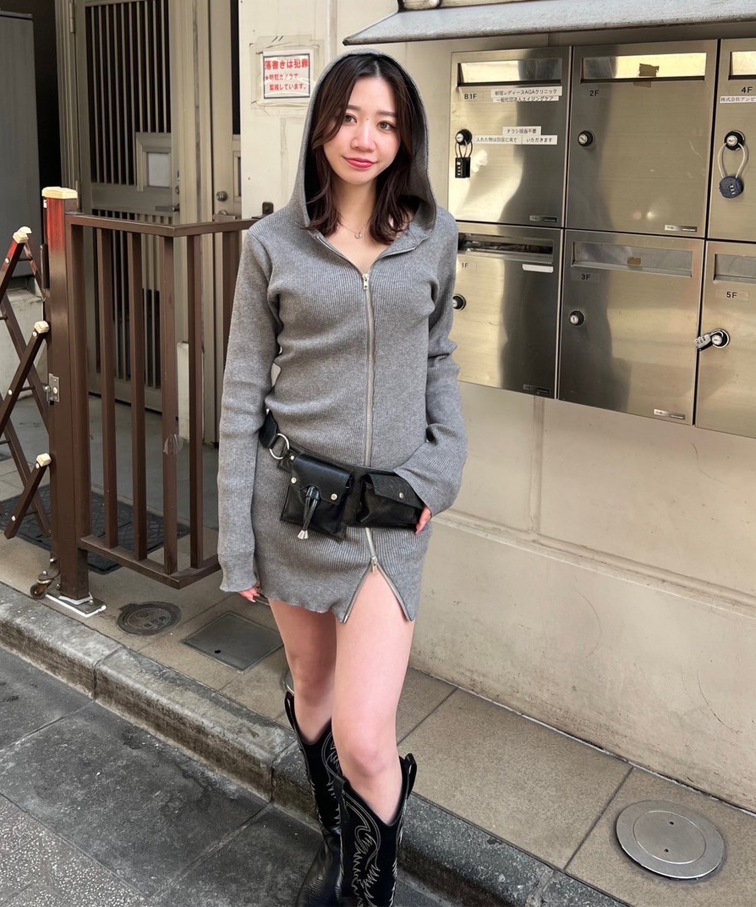 STAFF:160cm/COLOR:GRAY/SIZE:F