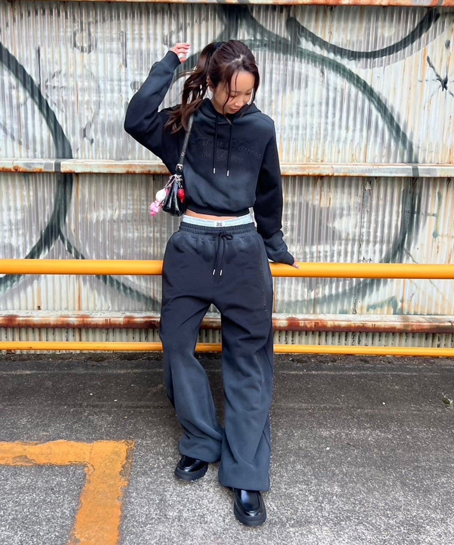 STAFF:166cm/COLOR:BLACK/SIZE:F