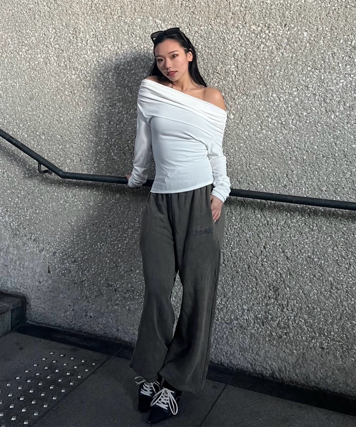 STAFF:156cm/COLOR:WHITE/SIZE:F