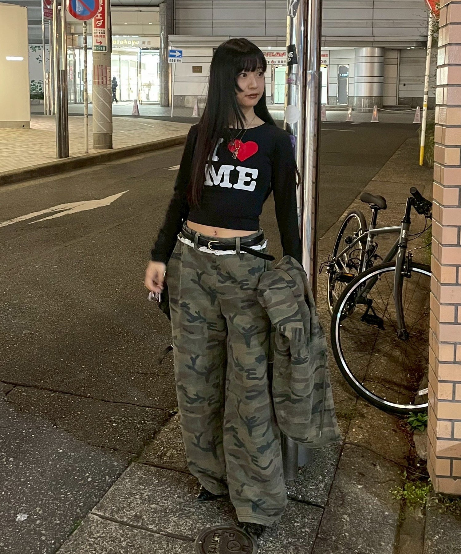 STAFF:155cm/COLOR:BLACK/SIZE:F