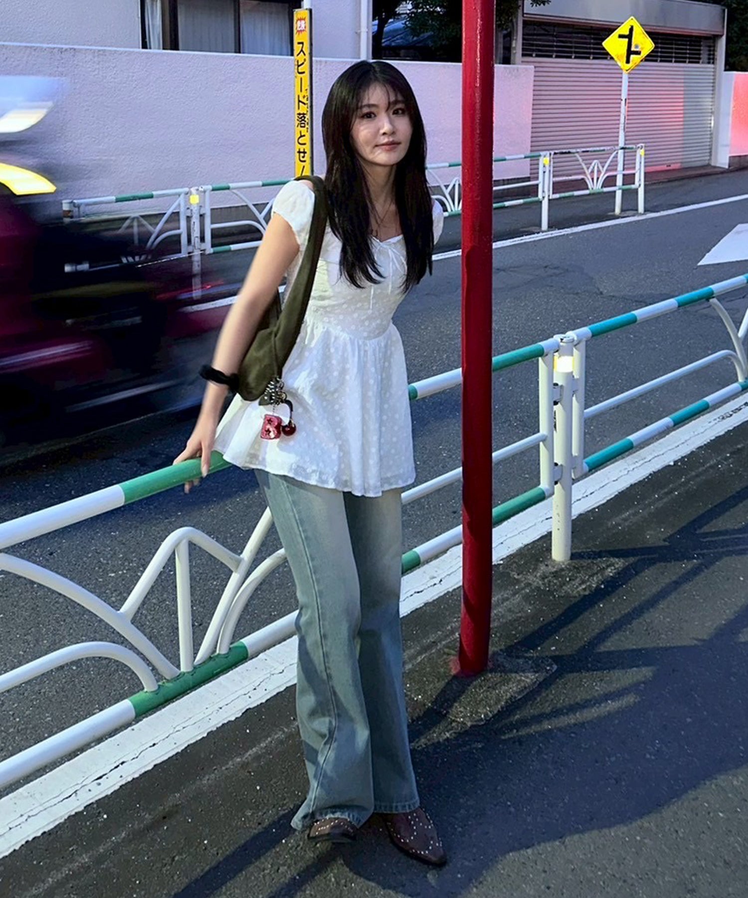 STAFF:164cm/COLOR:WHITE/SIZE:S