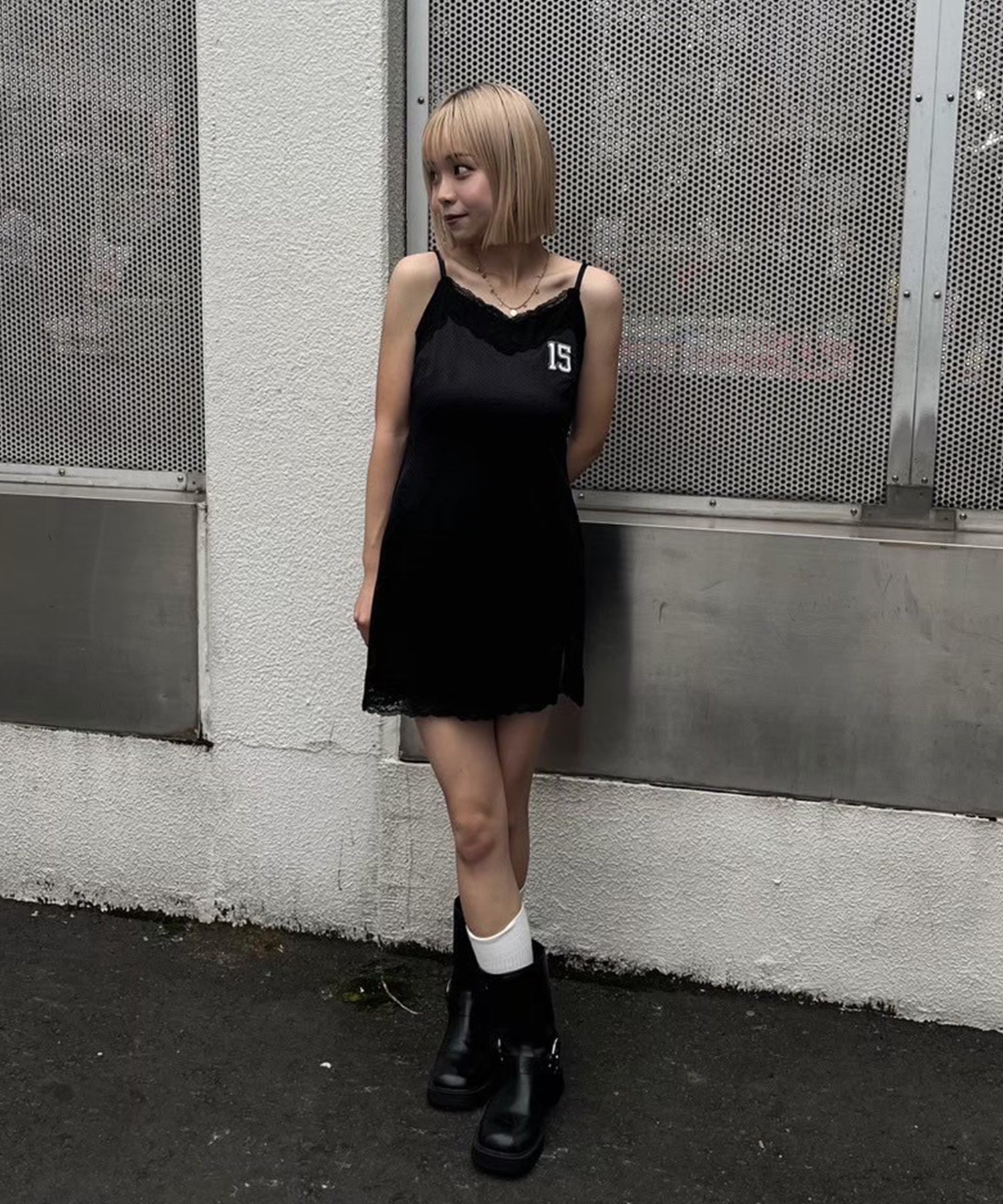 STAFF:154cm/COLOR:BLACK/SIZE:S