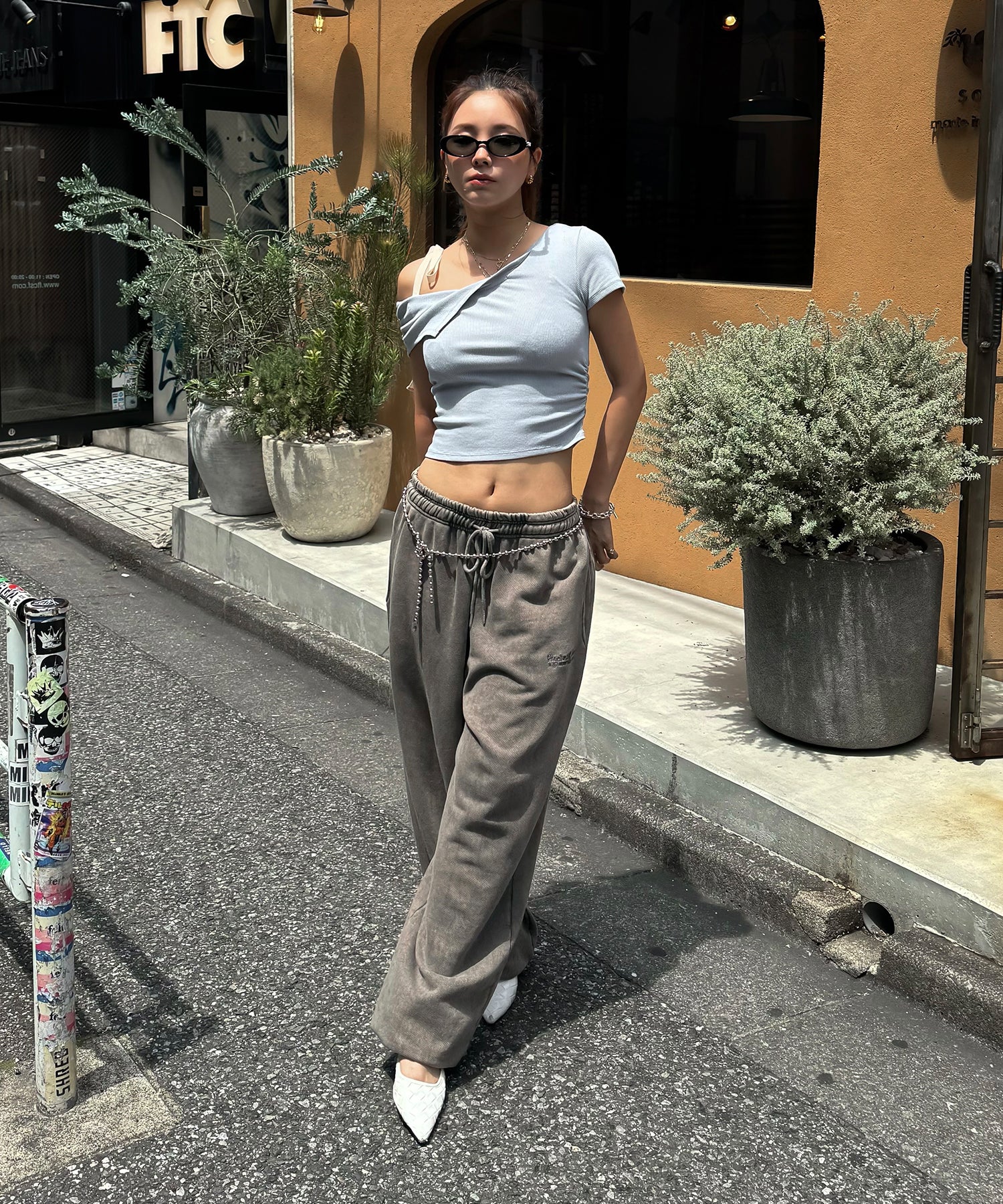 DIRECTOR:161cm/COLOR:LIGHT BLUE/SIZE:F