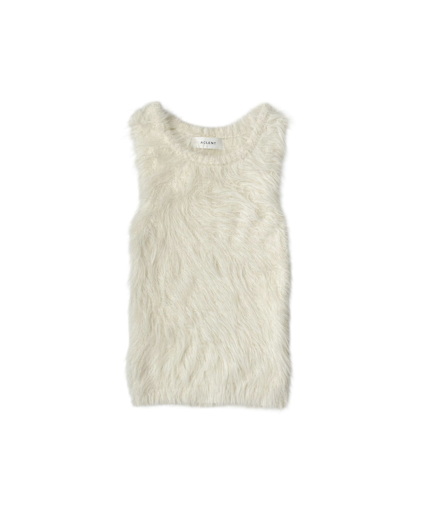 シャギーニットタンク