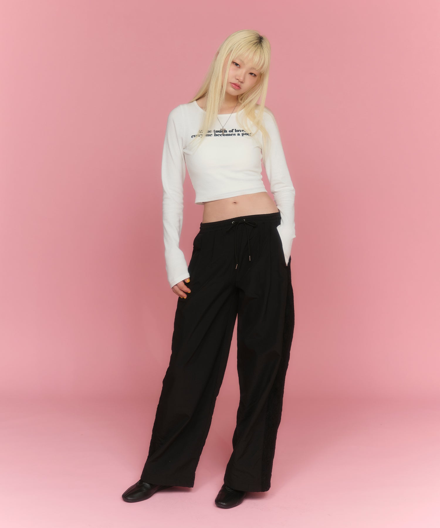 MODEL:174cm/COLOR:BLACK/SIZE:F