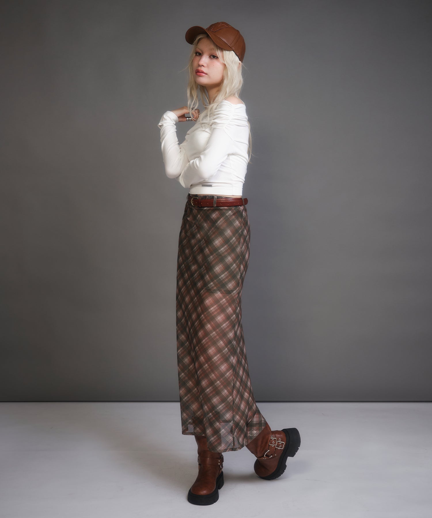 MODEL:170cm/COLOR:GREEN/SIZE:F