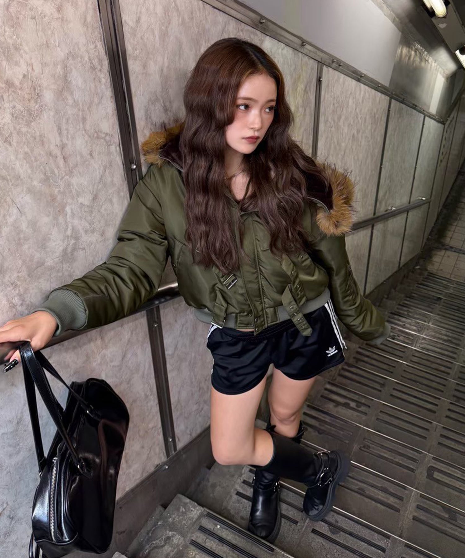 STAFF:170cm/COLOR:KHAKI/SIZE:F