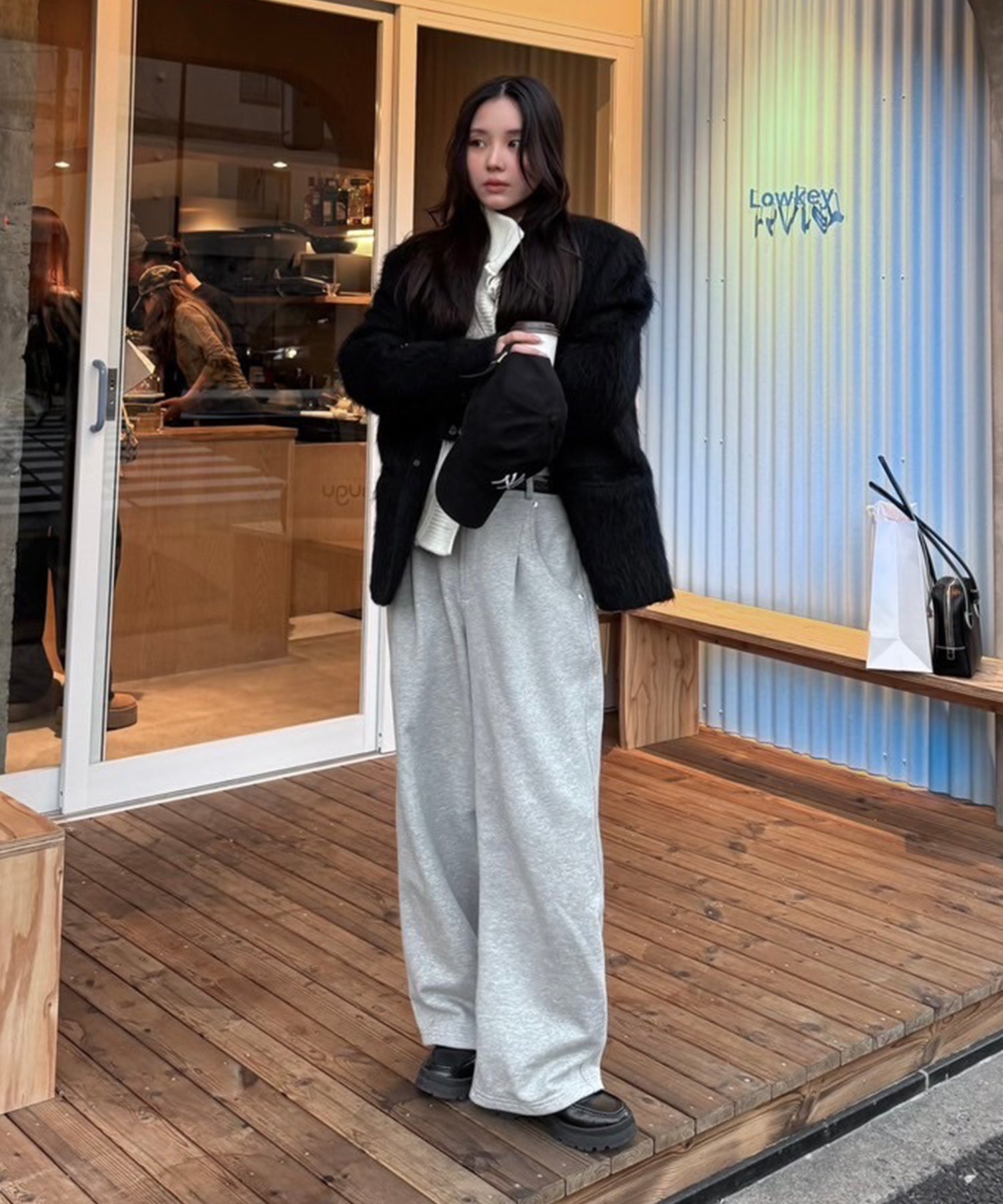 DIRECTOR:161cm/COLOR:GRAY/SIZE:F