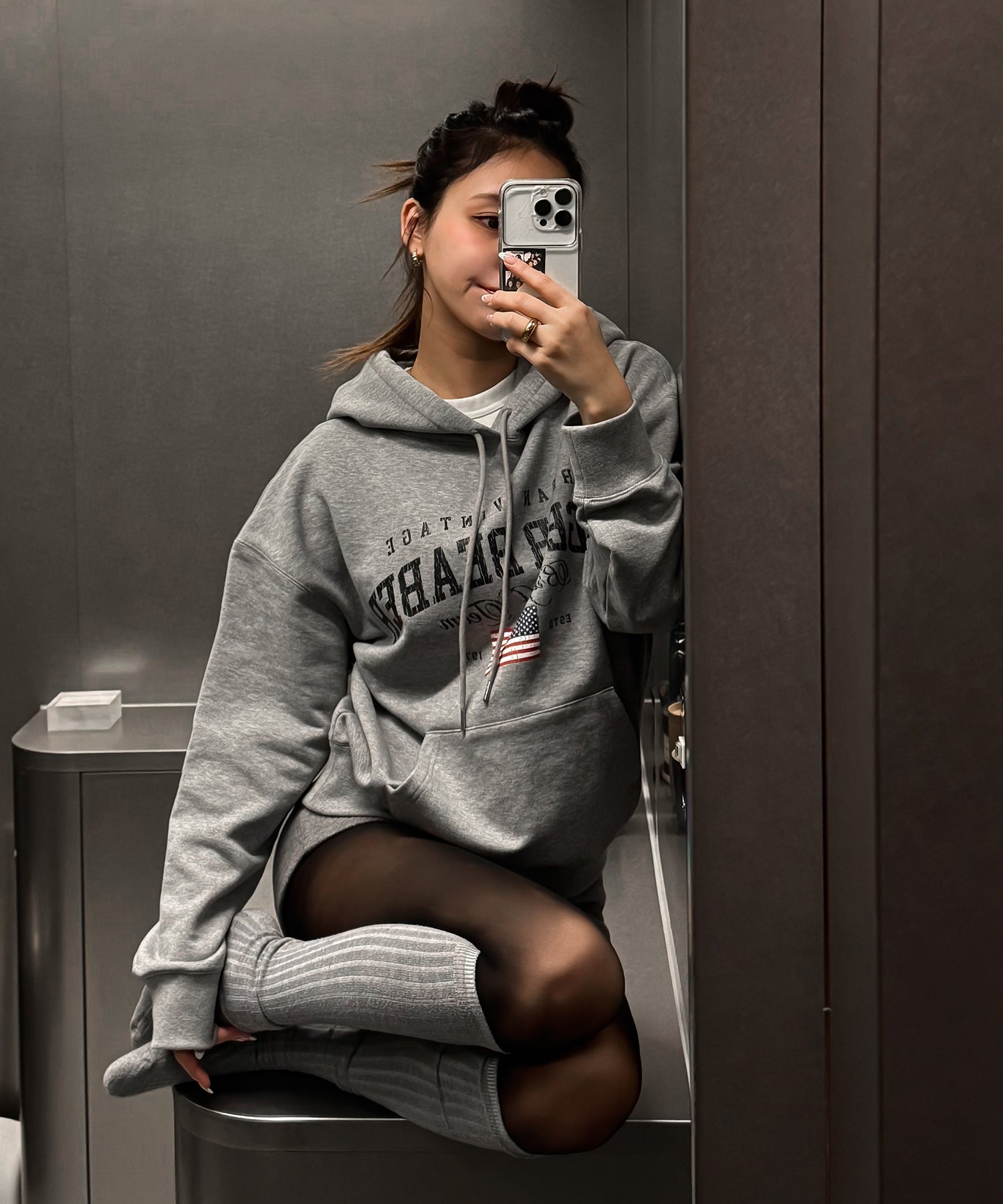 DIRECTOR:161cm/COLOR:GRAY/SIZE:F