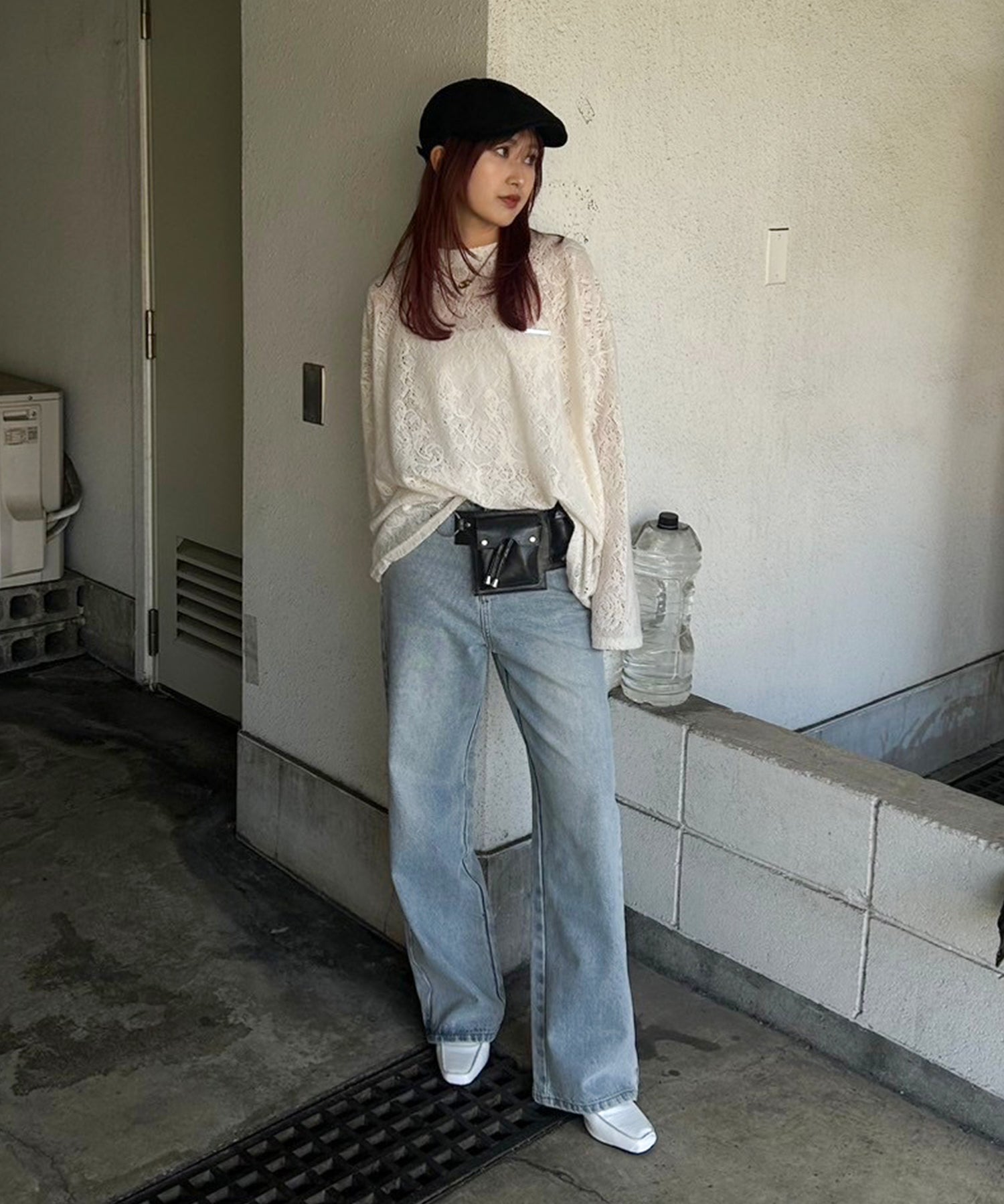 STAFF:163cm/COLOR:IVORY/SIZE:F