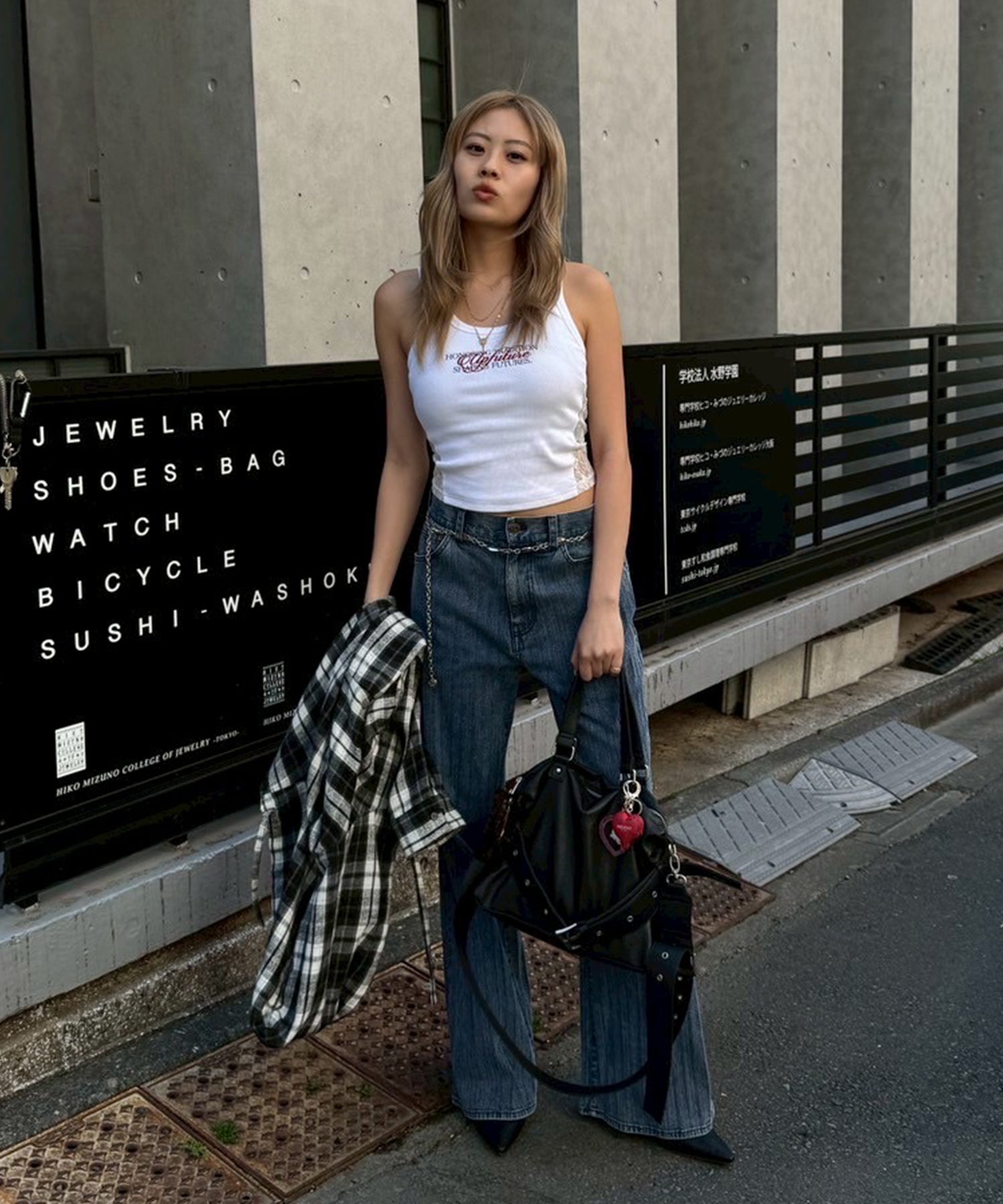 STAFF:160cm/COLOR:WHITE/SIZE:F