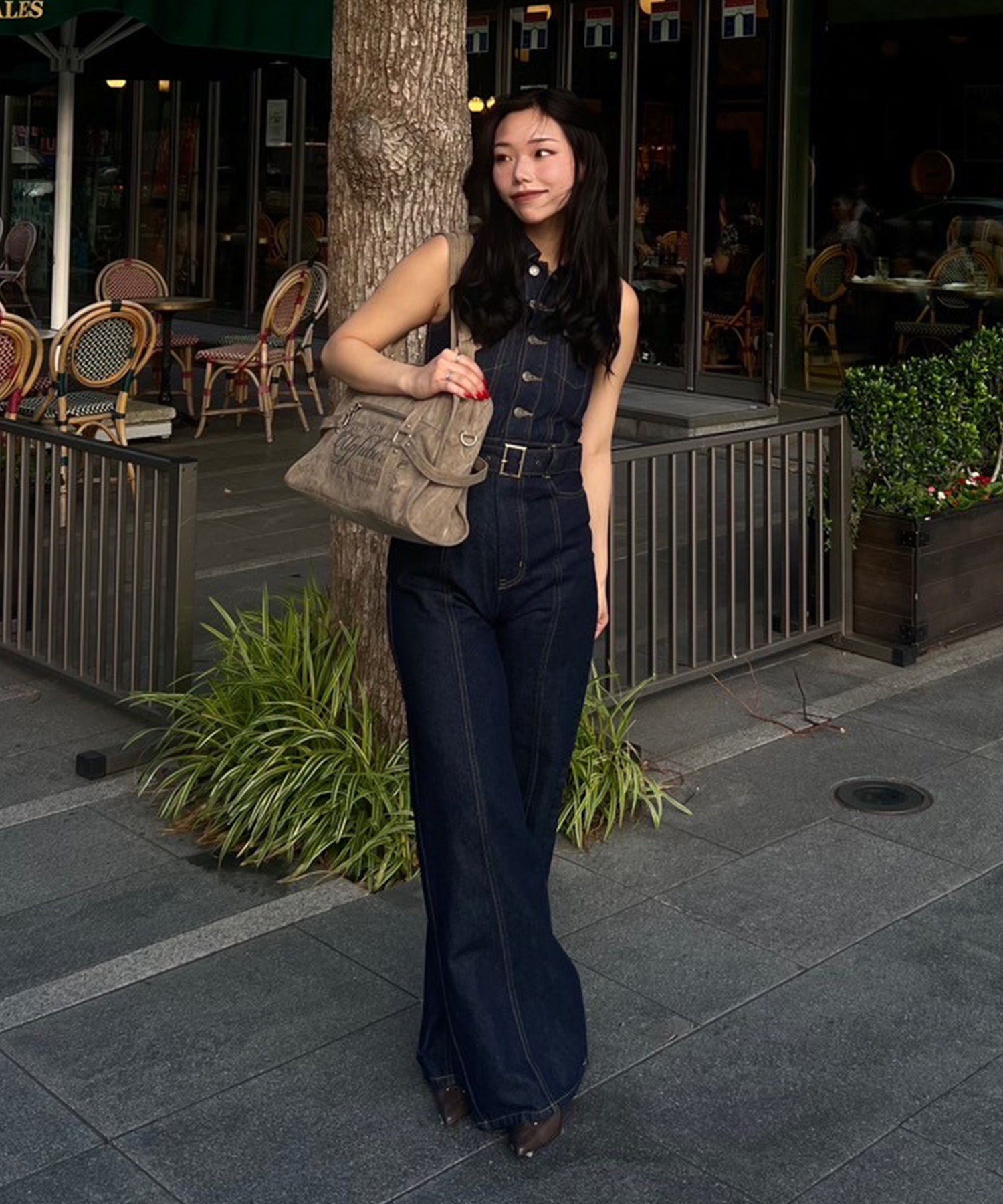 STAFF:160cm/COLOR:DARK BLUE/SIZE:M