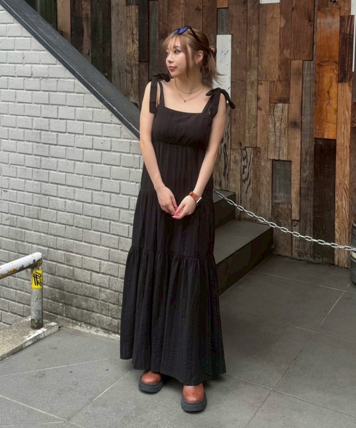 STAFF:150cm/COLOR:BLACK/SIZE:F