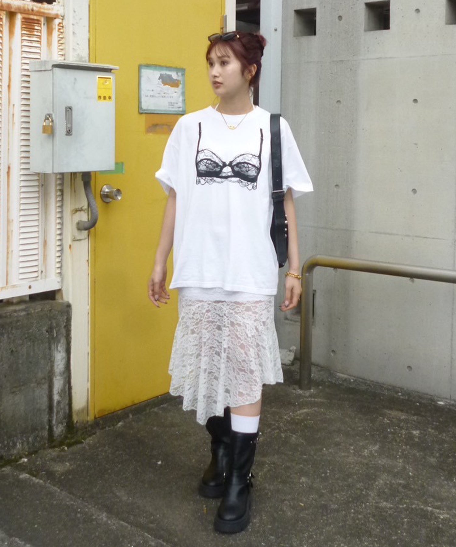 STAFF:163cm/COLOR:WHITE/SIZE:F