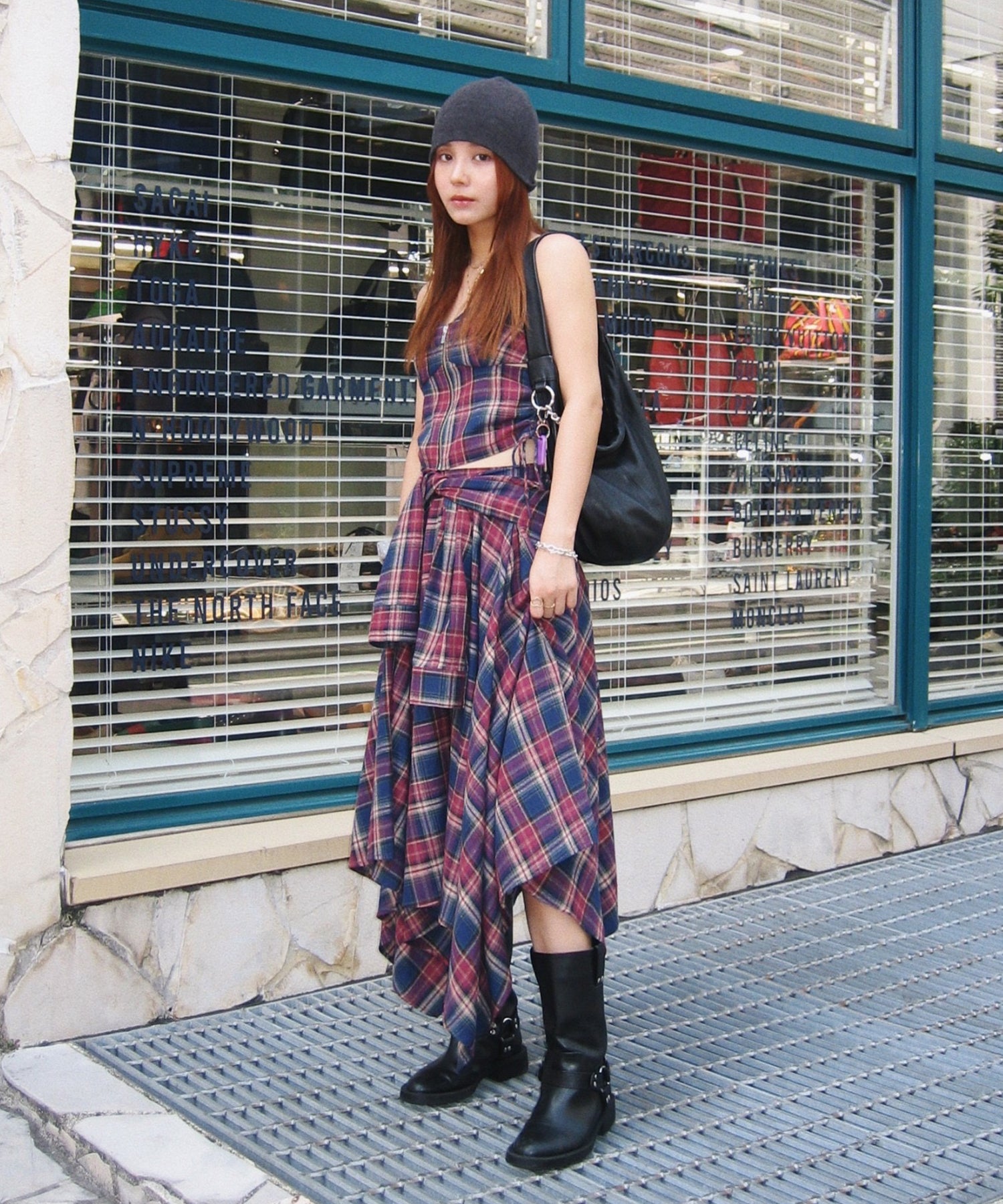 STAFF:161cm/COLOR:RED/SIZE:F