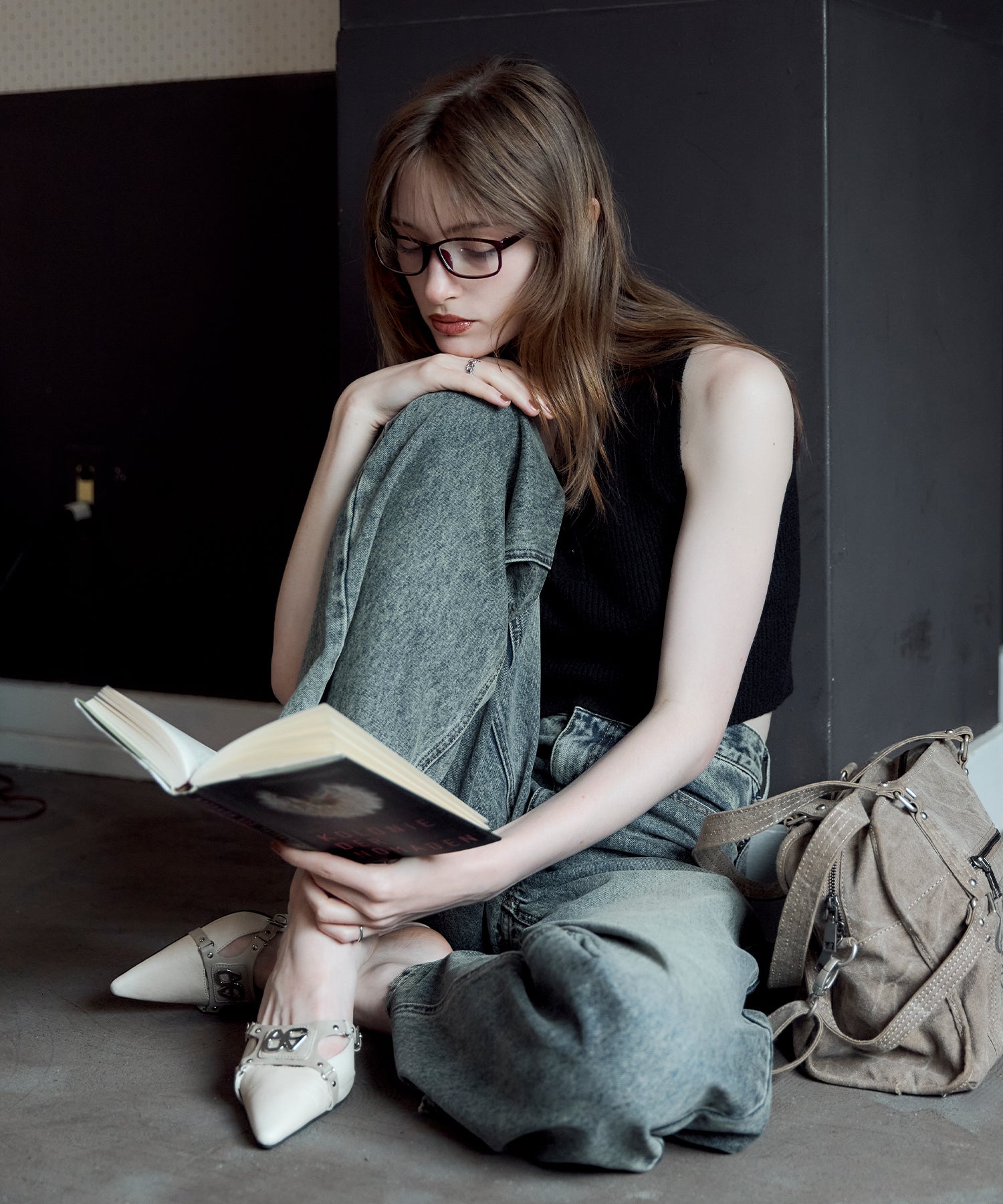 MODEL:174cm/COLOR:BEIGE/SIZE:L