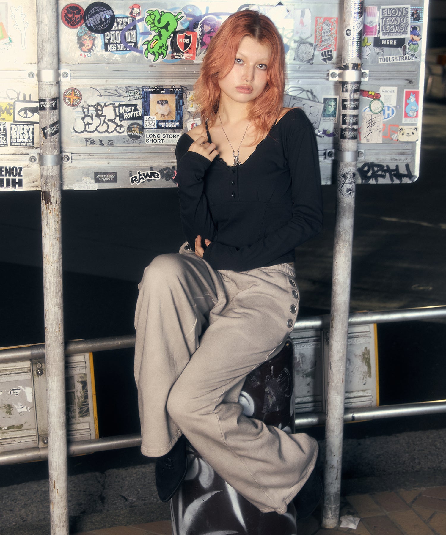 MODEL:170cm/COLOR:IVORY/SIZE:M