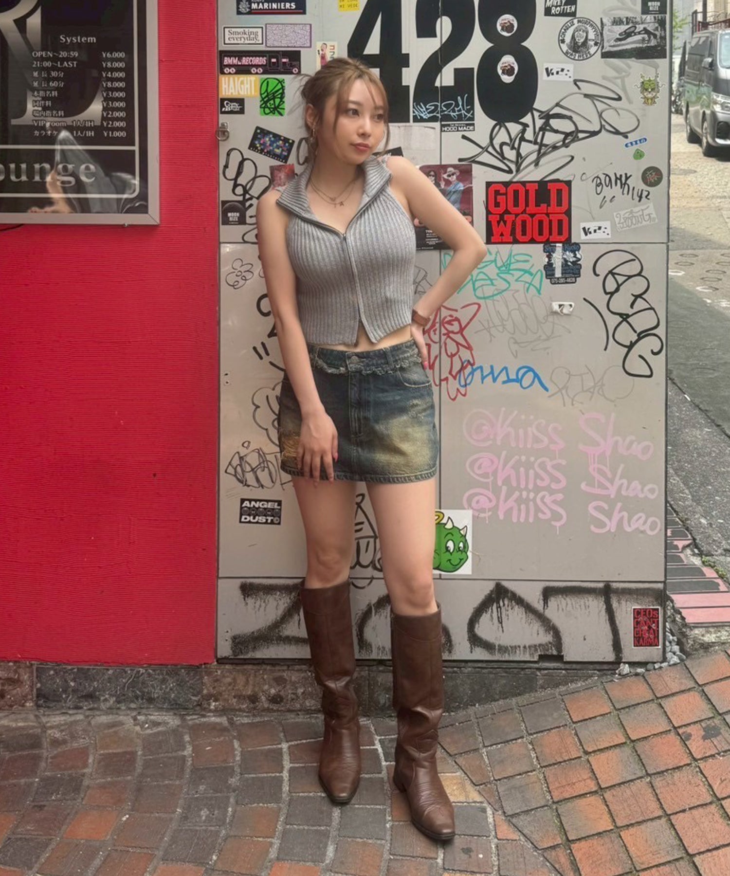 STAFF:150cm/COLOR:GRAY/SIZE:F