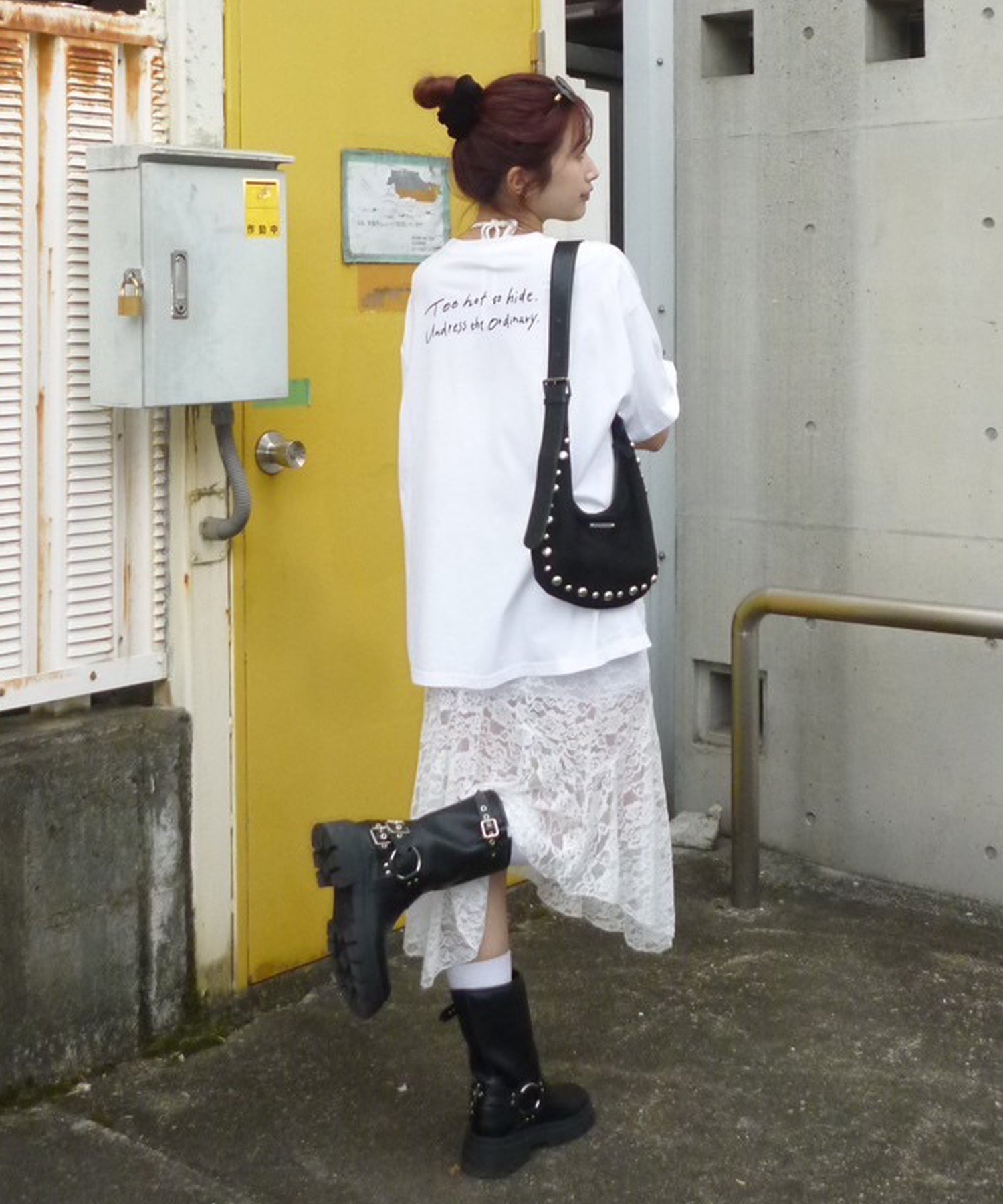 STAFF:163cm/COLOR:WHITE/SIZE:F