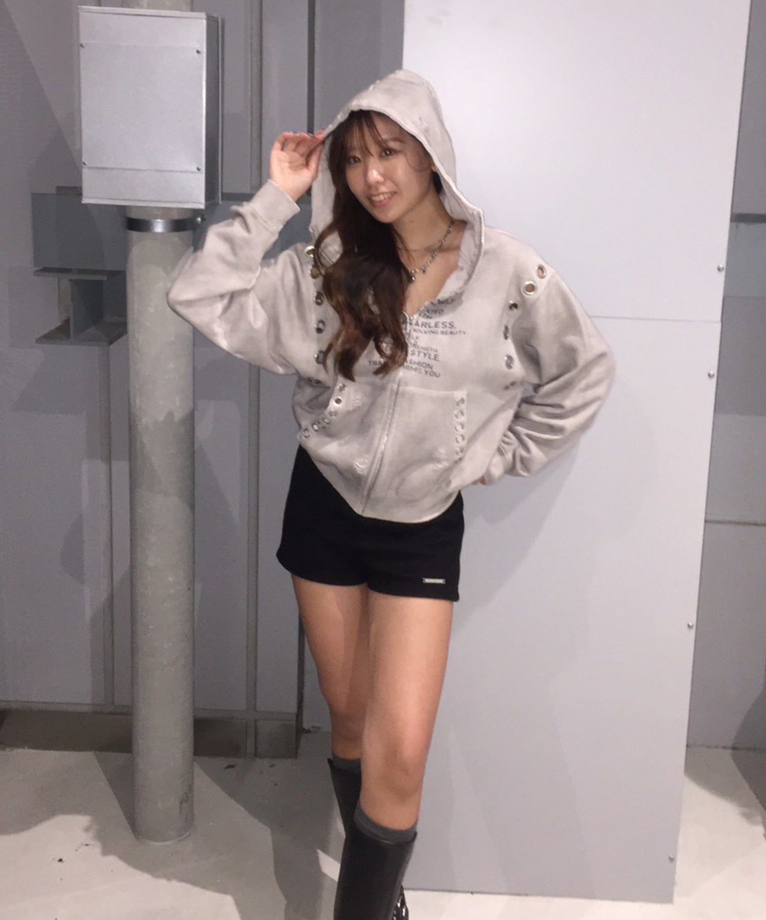 STAFF:162cm/COLOR:IVORY/SIZE:F