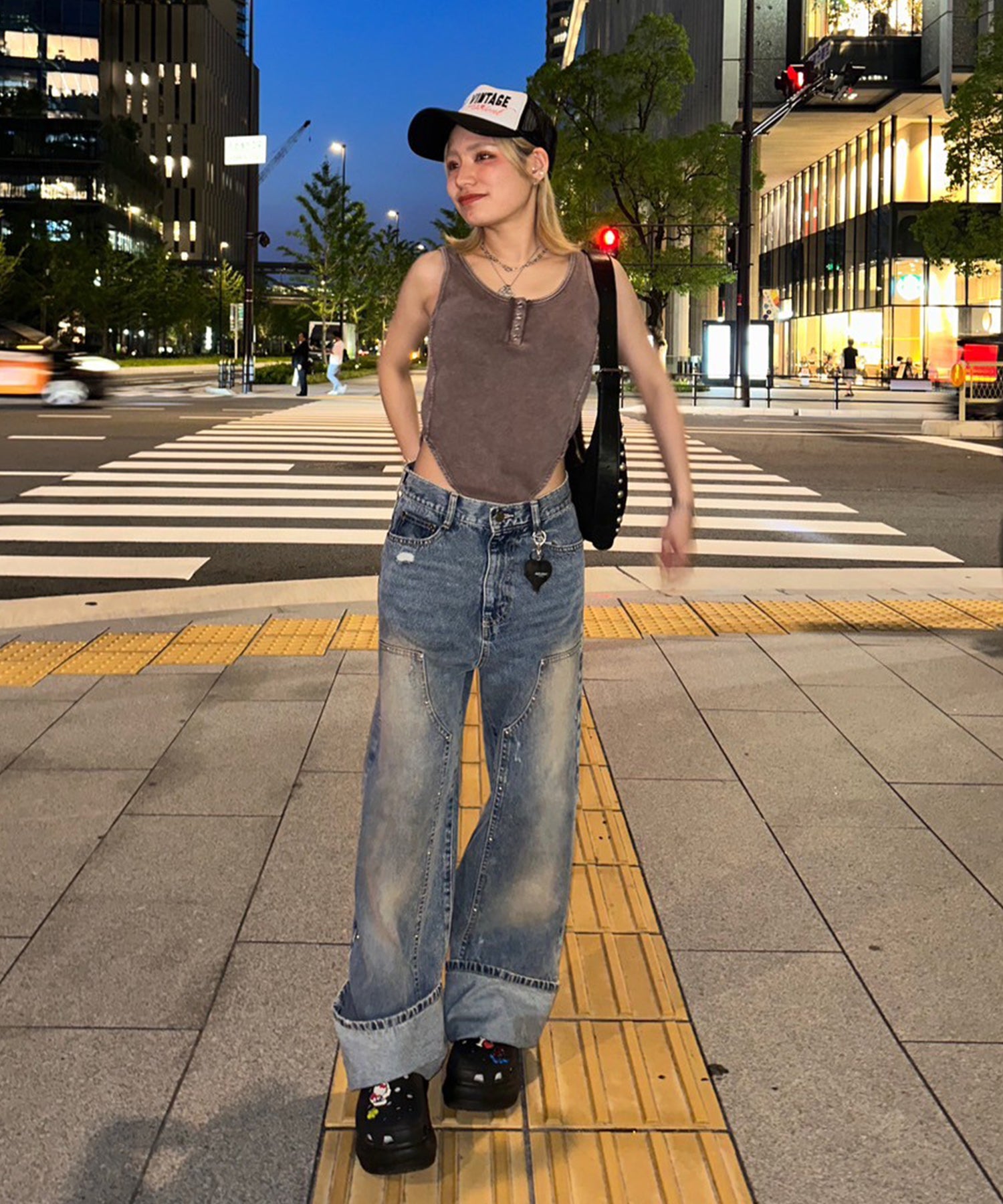 STAFF:151cm/COLOR:BROWN/SIZE:F