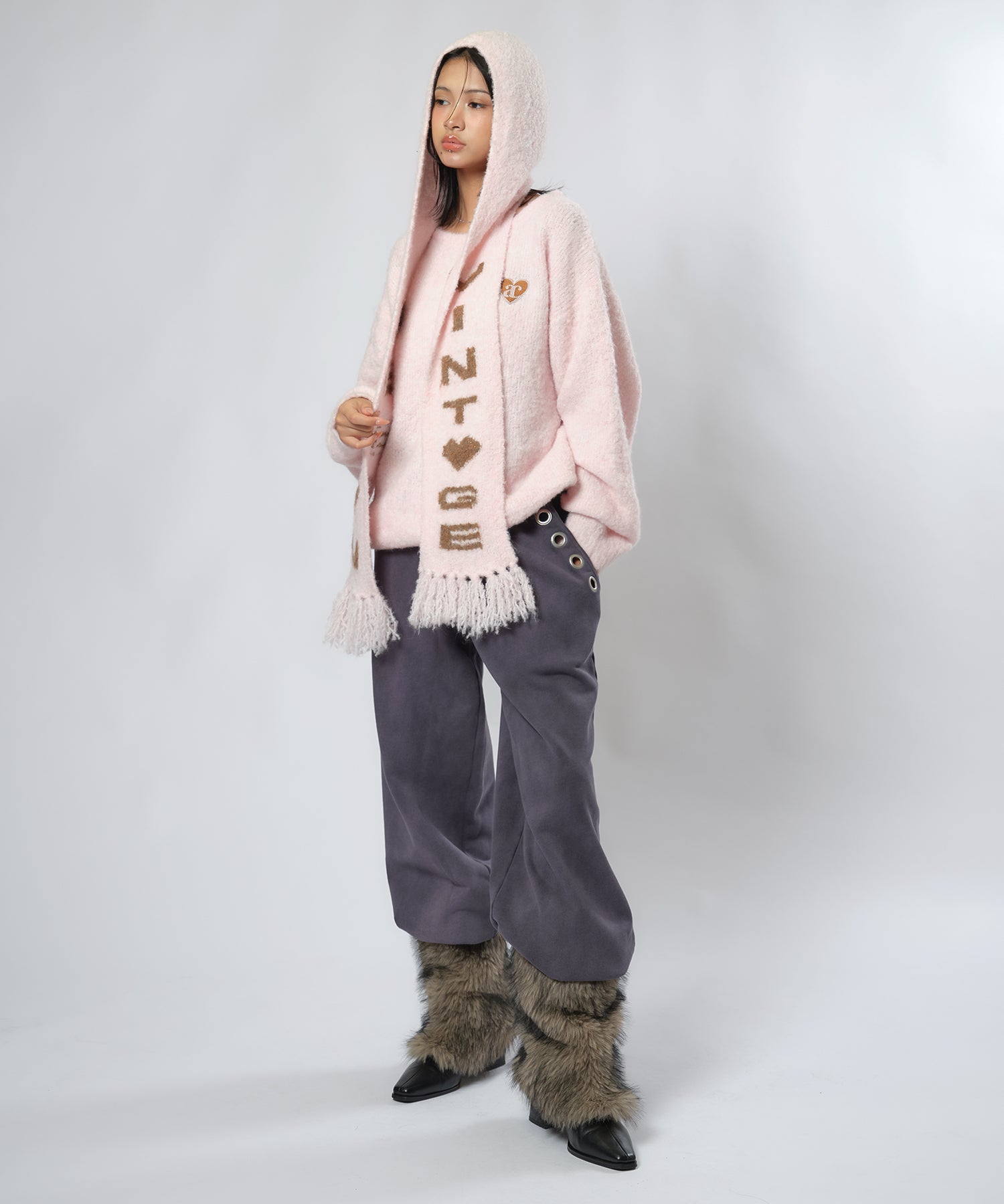 MODEL:170cm/COLOR:PINK/SIZE:F