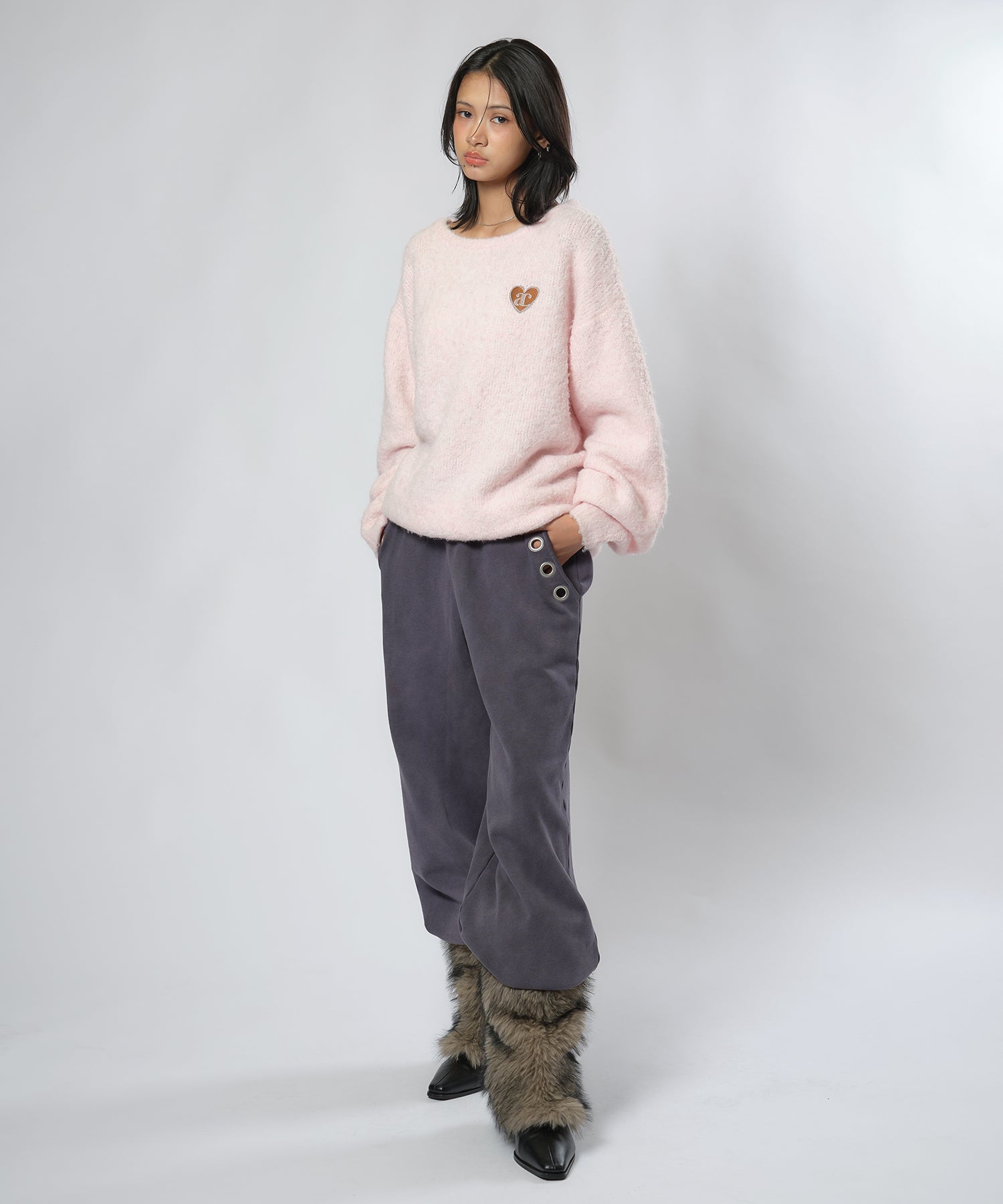 MODEL:170cm/COLOR:PINK/SIZE:F